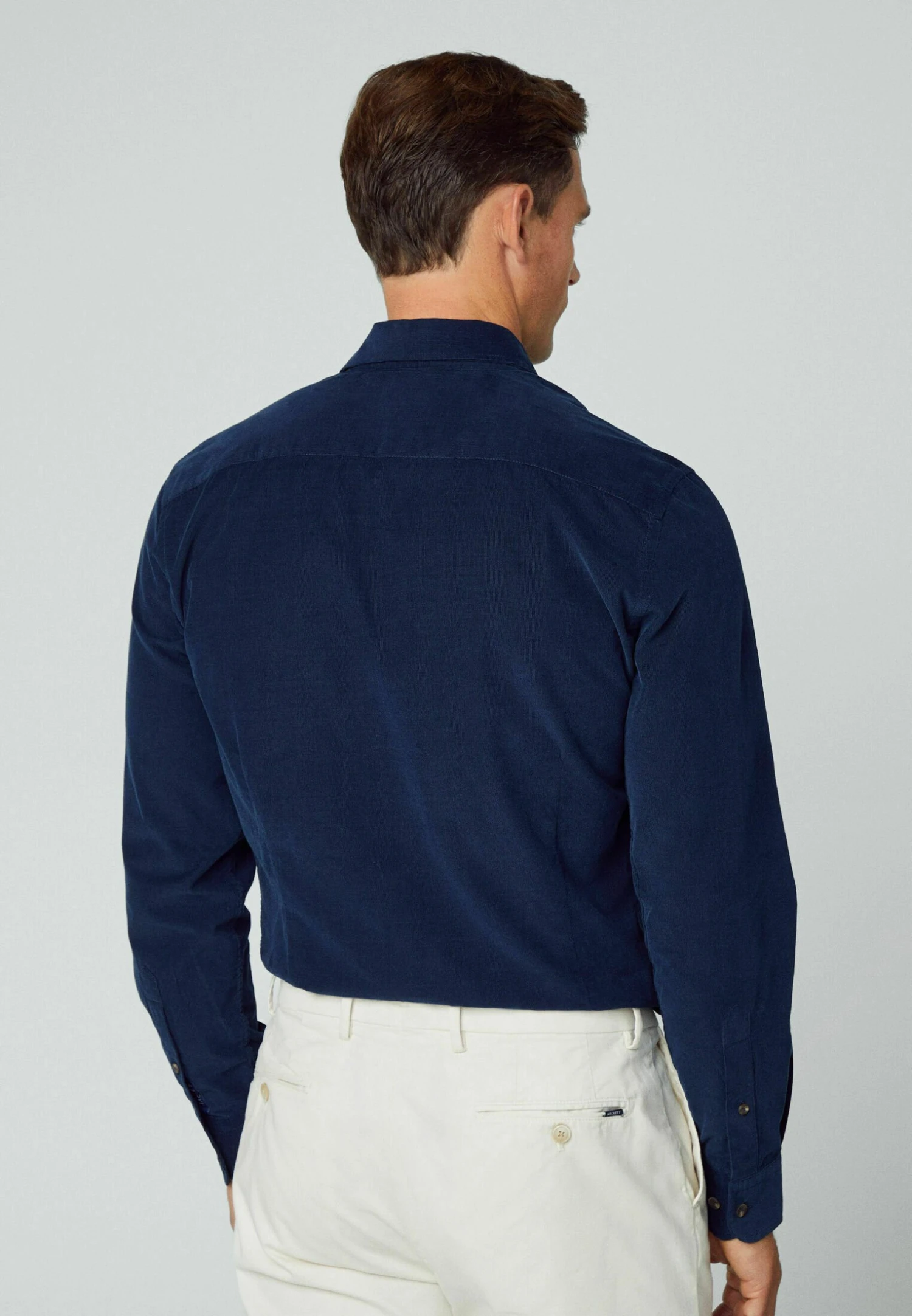 Hackett London Smart Baby - Overhemd - Navy - Afbeelding 3