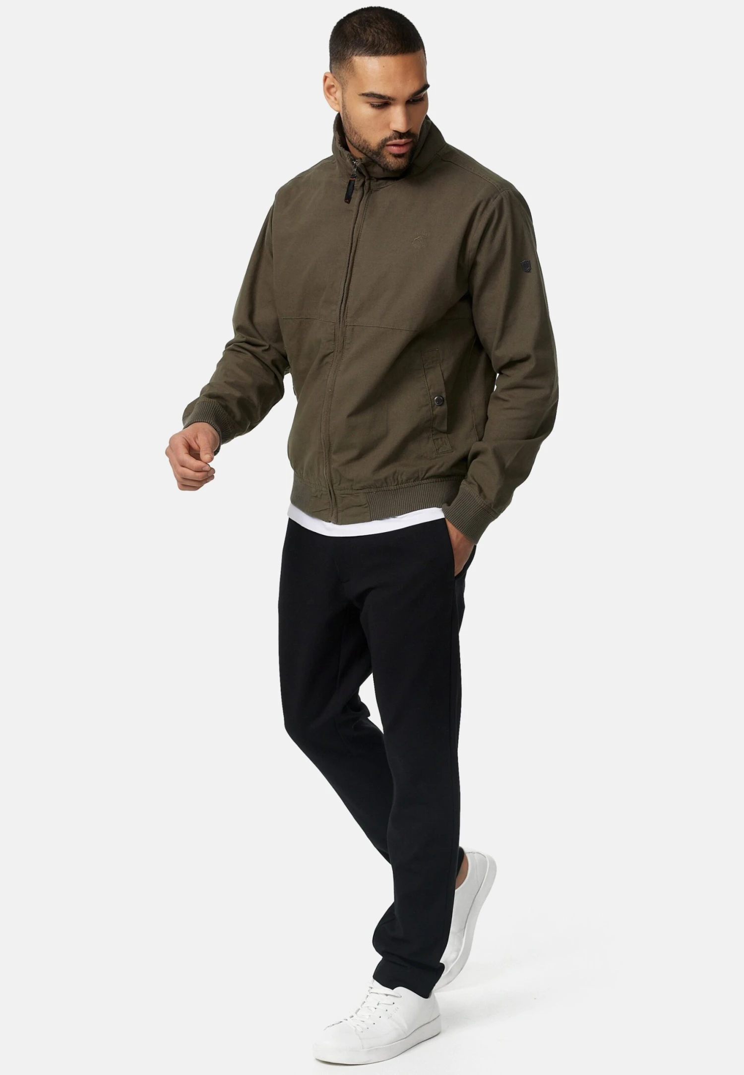 Indicode Jeans Übergangs Forty - Jas - Army - Afbeelding 5