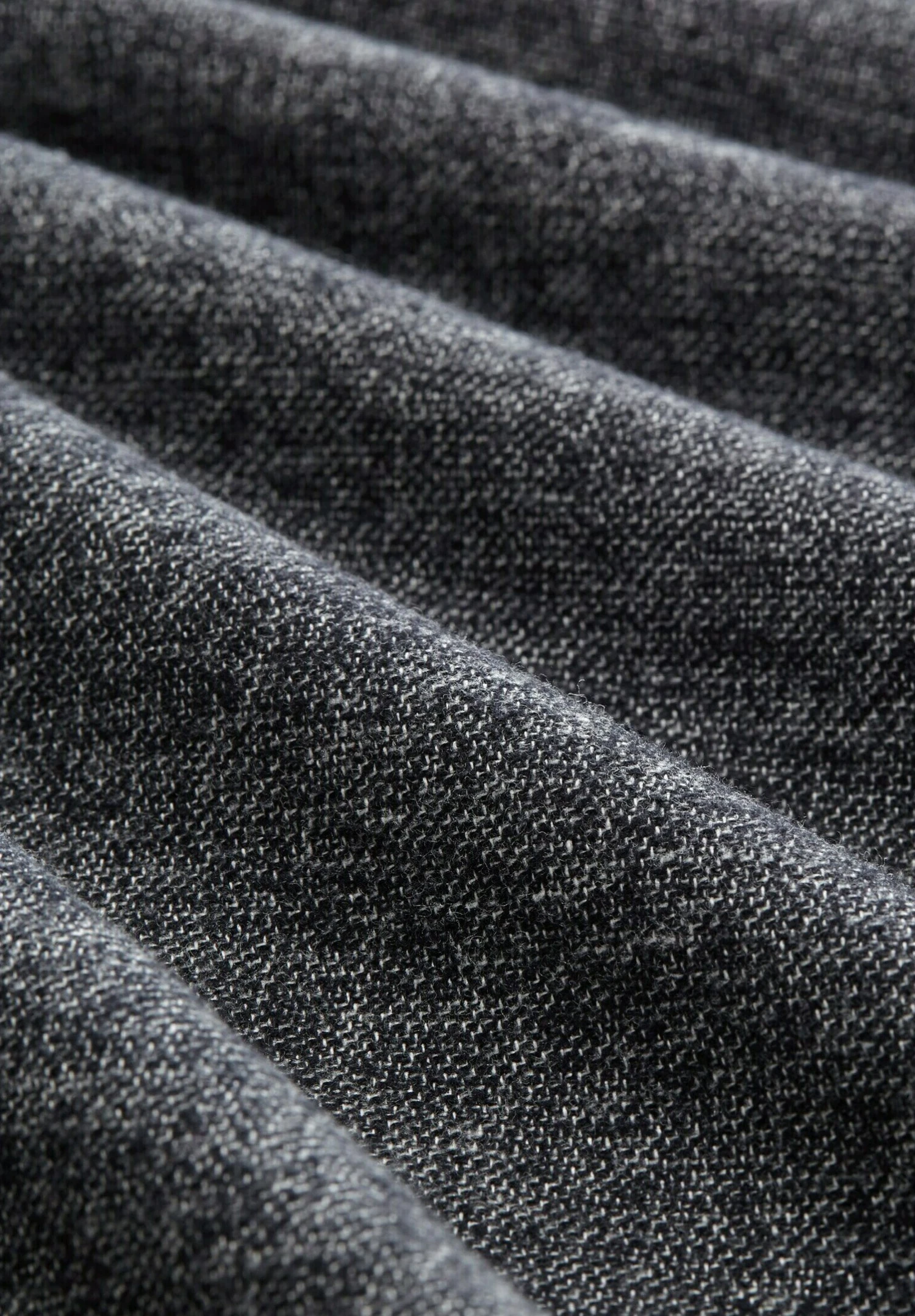 TOM TAILOR Denim Overhemd - Black/Off White Structure - Afbeelding 5