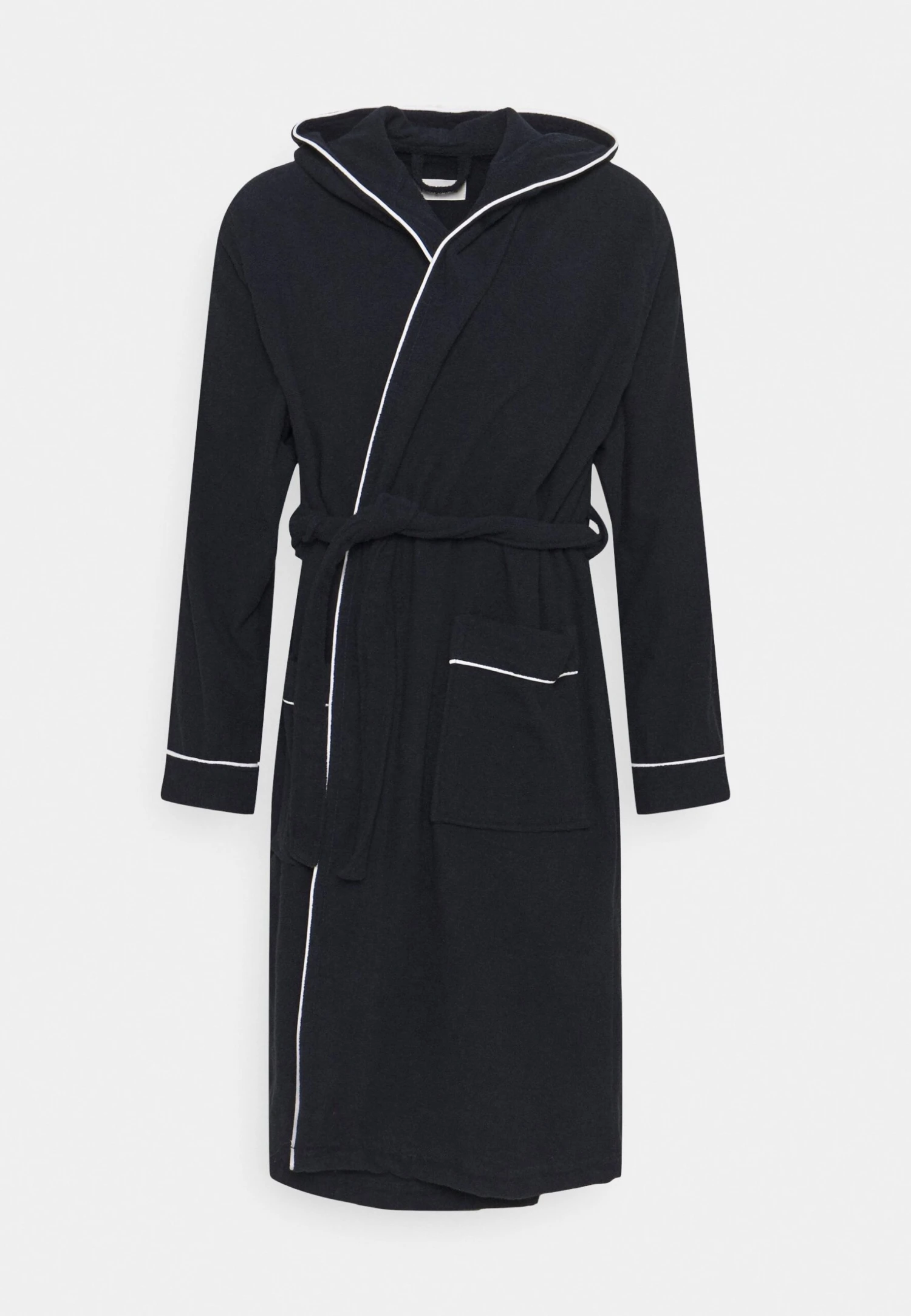 Pier One Badjas - Dark Blue/White