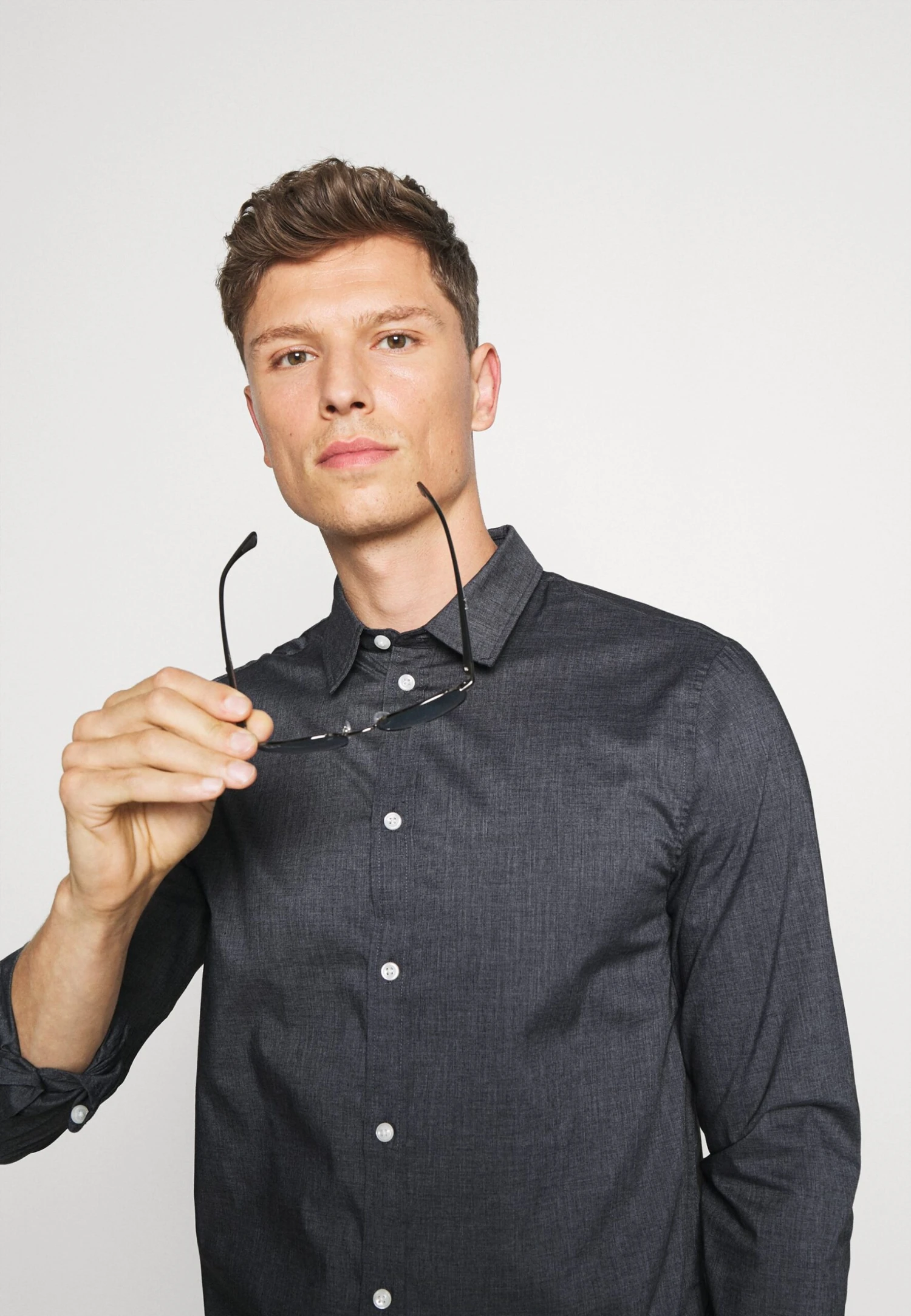 Pier One Overhemd -Blue Grey