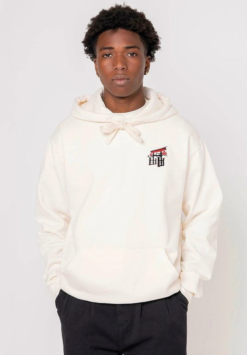 Kaotiko Geisha - Hoodie - Ivory - Afbeelding 3