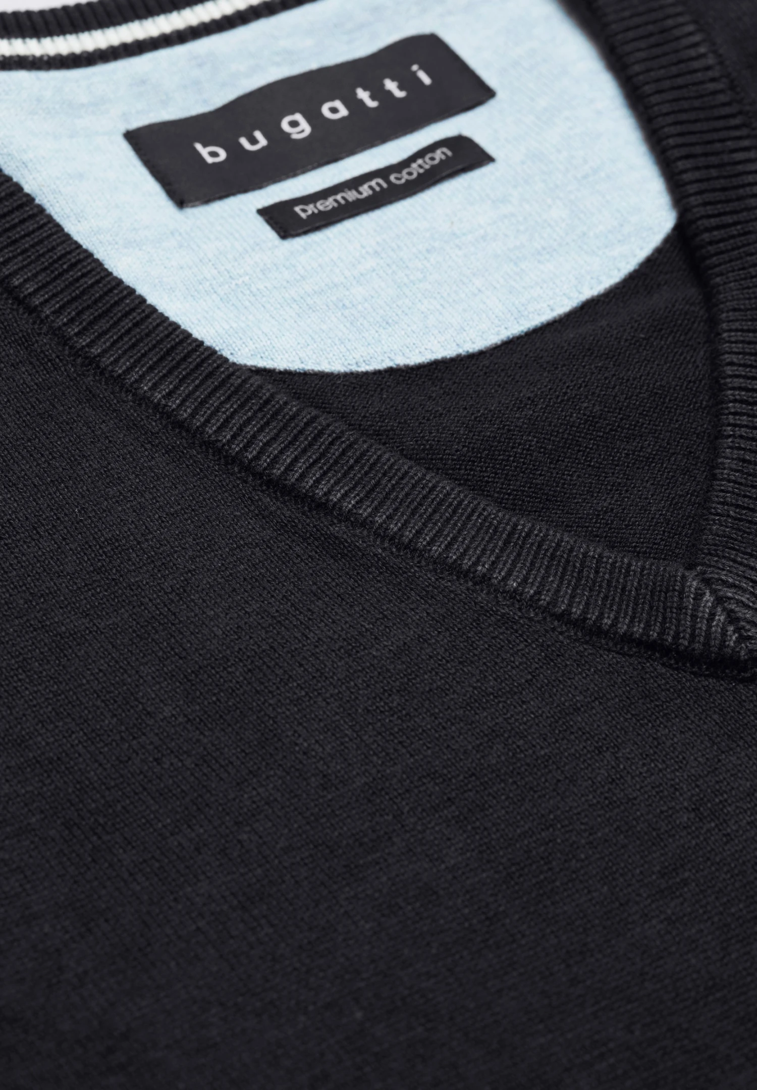 Bugatti V-Neck - Trui - Marine - Afbeelding 6