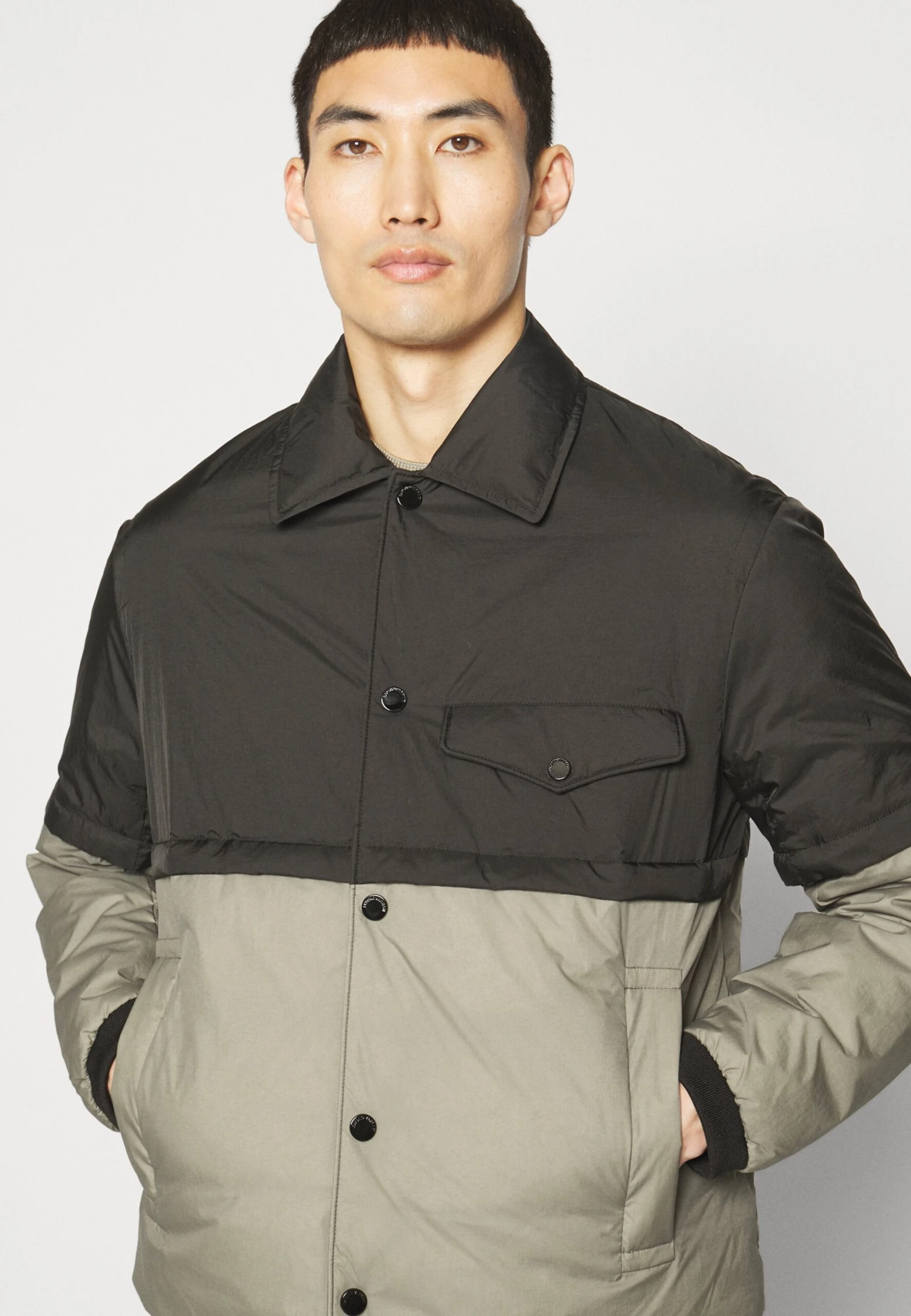 Emporio Armani Jacket - Gewatteerde Jas - Multi-Coloured - Afbeelding 7