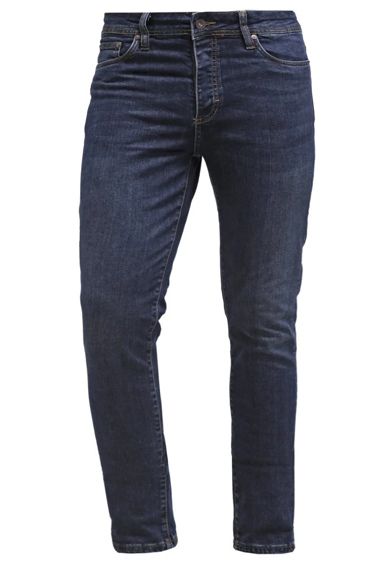 Pier One Slim Fit Jeans - Dark Blue Denim - Afbeelding 4