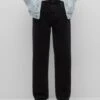 PULL & BEAR Wide - Relaxed Fit Jeans - Black