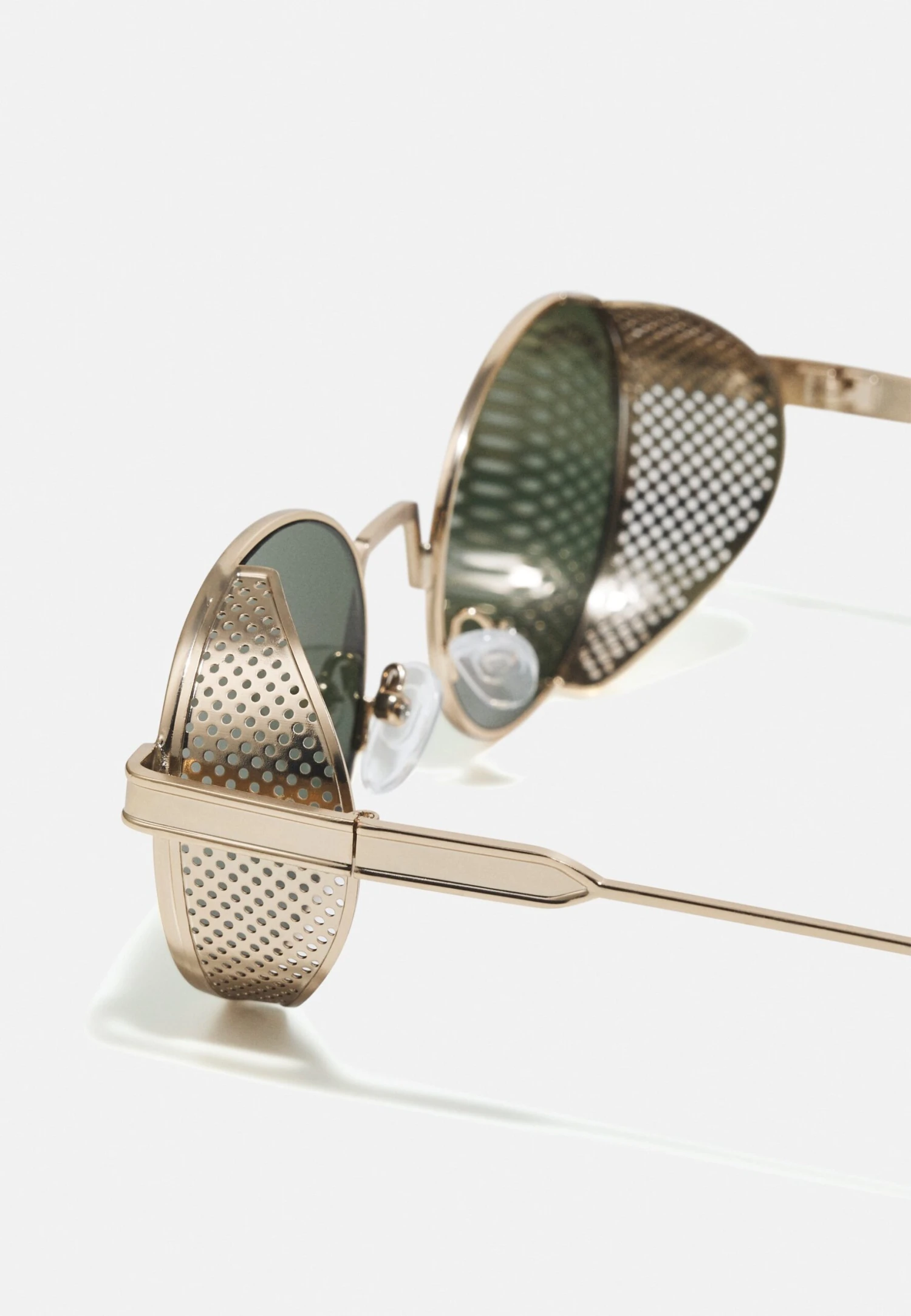 URBAN CLASSICS Sunglasses Sicilia Unisex - Zonnebril - Anticgold/Brown - Afbeelding 3