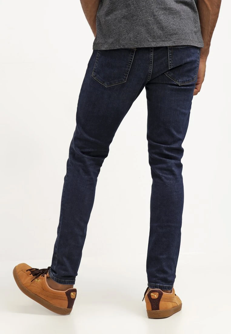 Pier One Slim Fit Jeans - Dark Blue Denim - Afbeelding 3