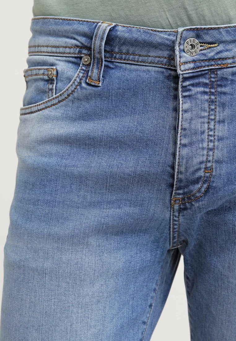 Pier One Slim Fit Jeans - Light Blue Denim - Afbeelding 5