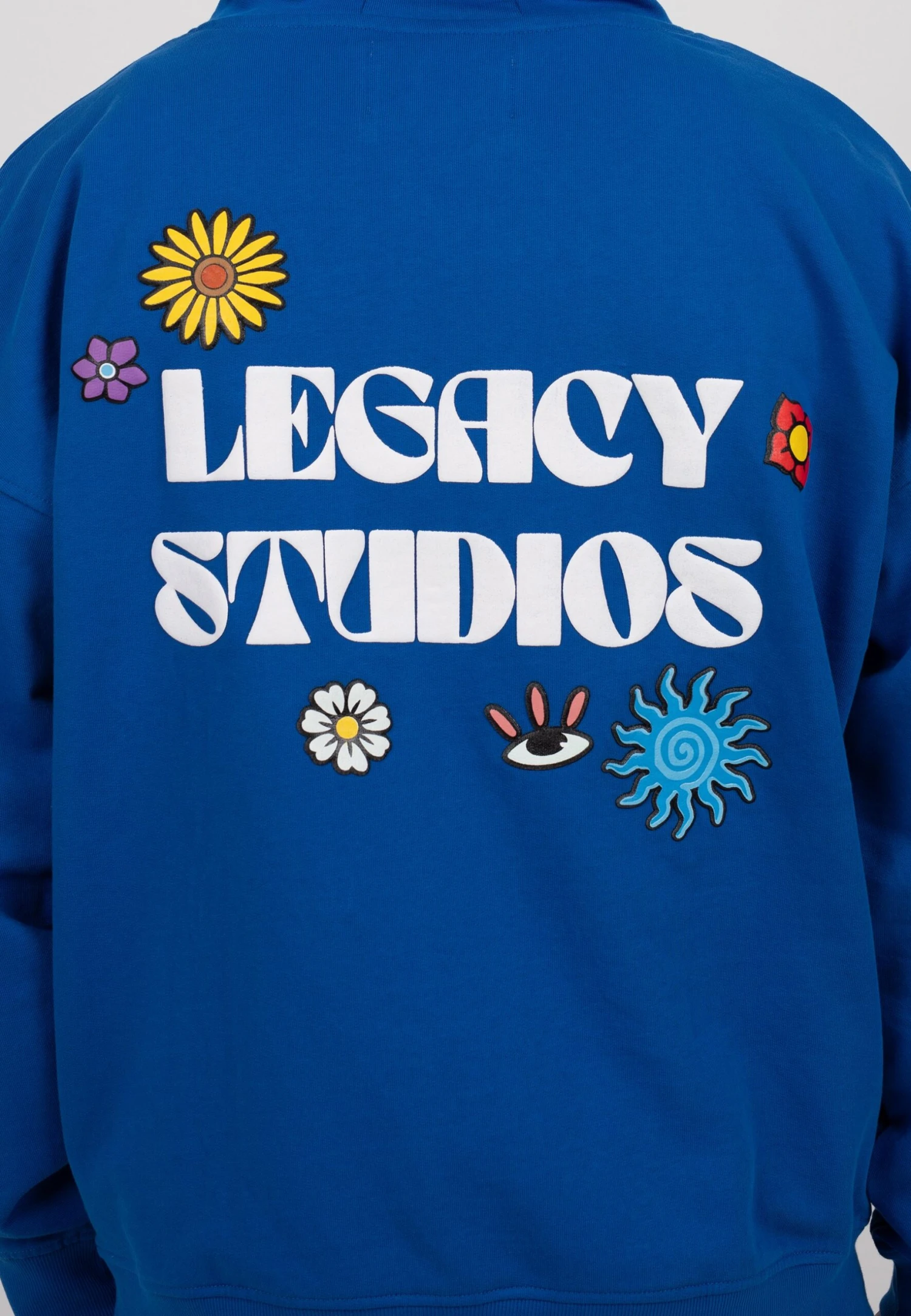 Unisex - Hoodie - Royal Blue - Afbeelding 5