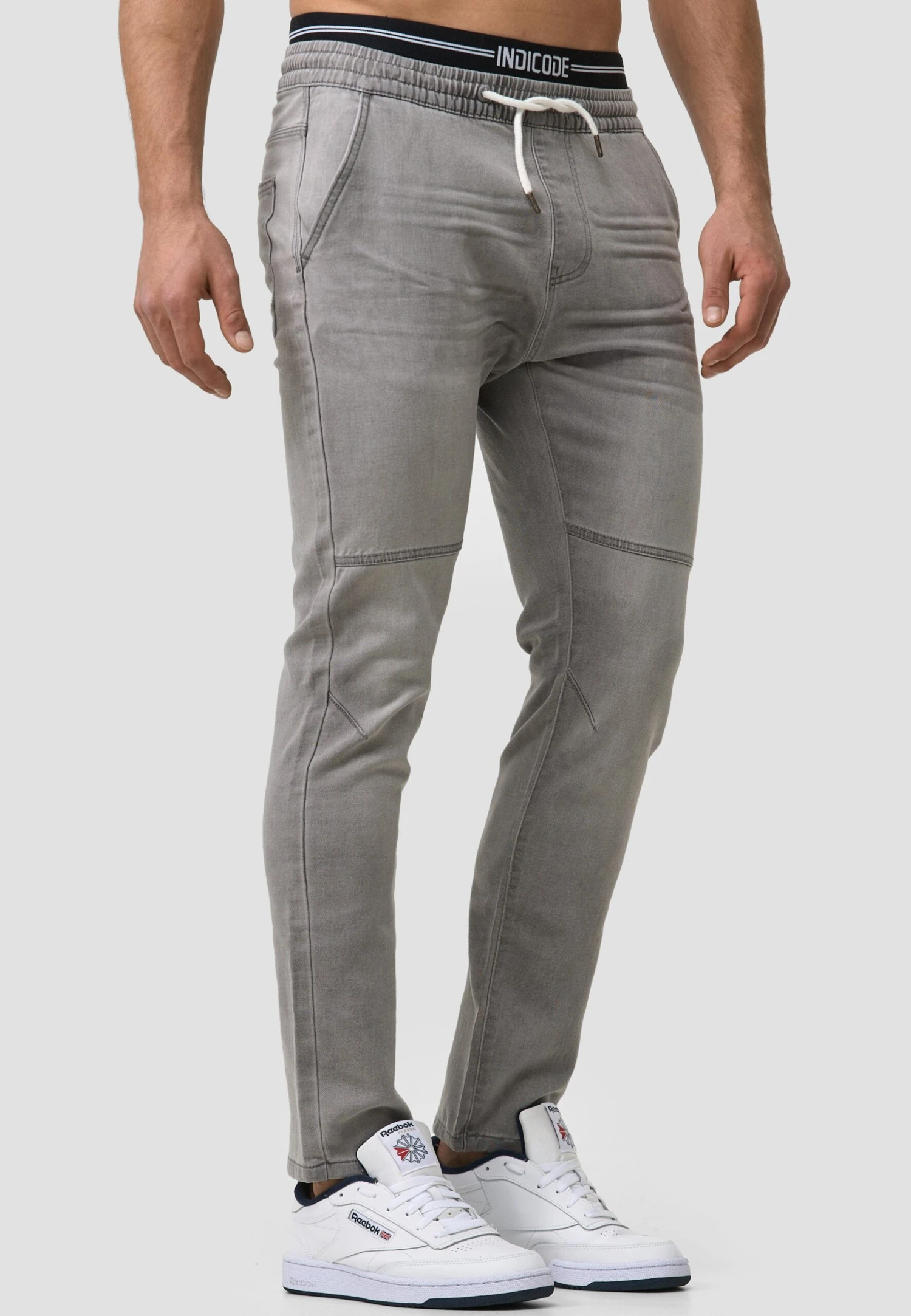 Indicode Jeans Fabrizio - Slim Fit Jeans - Vintage Grey - Afbeelding 5