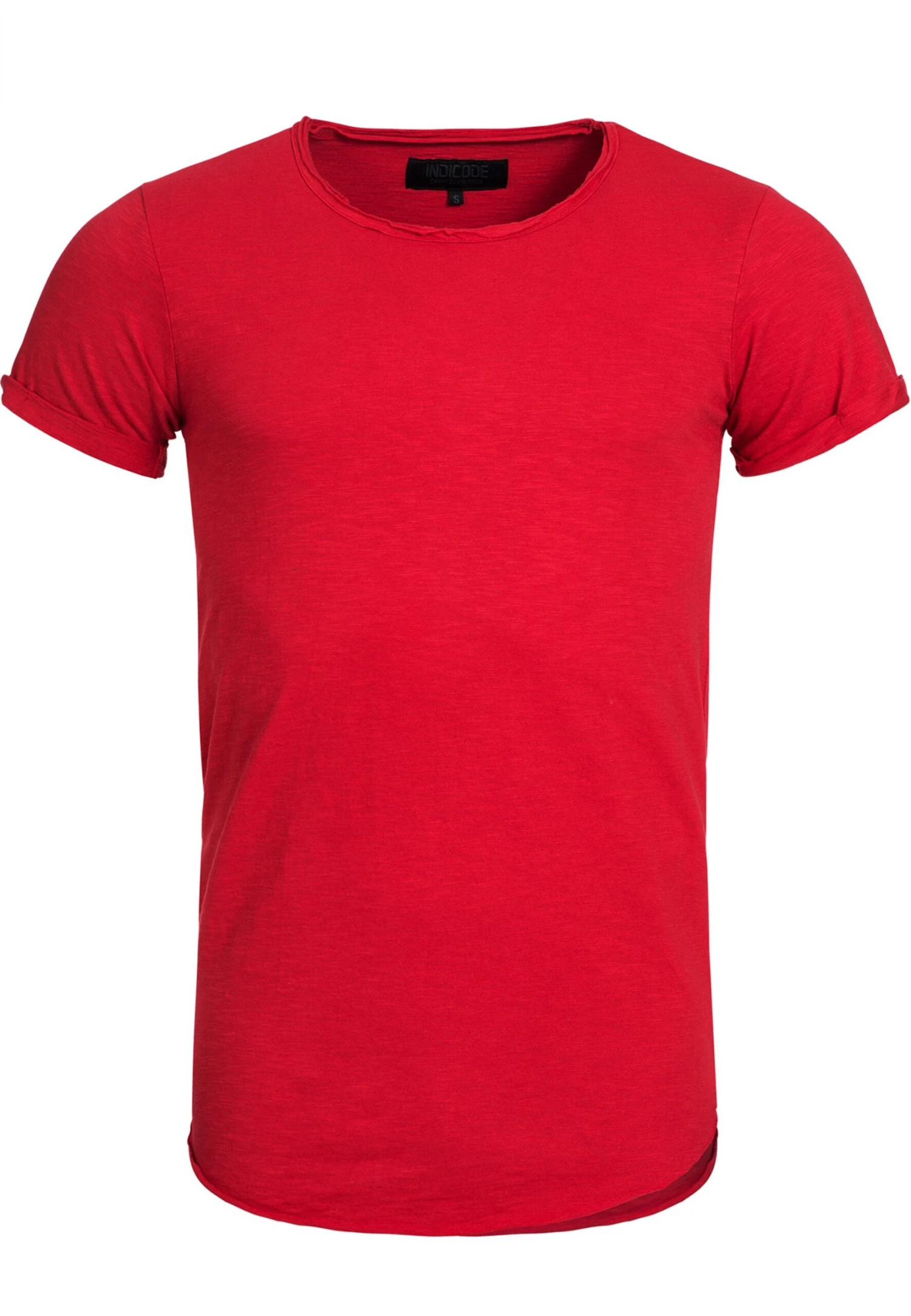 Indicode Jeans Wilbur - T-Shirt Print - Rot - Afbeelding 5