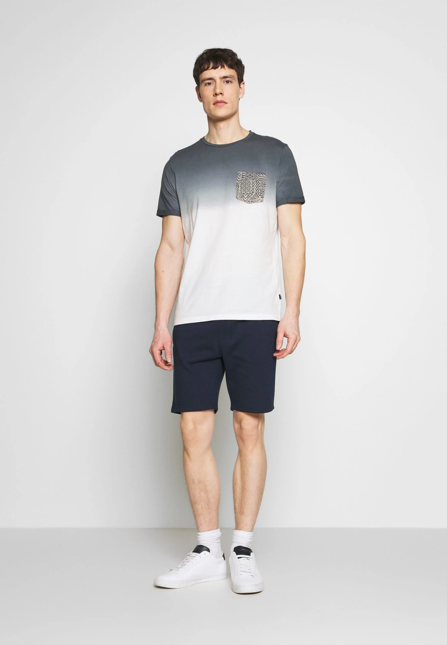 Pier One 2 Pack - Shorts - Dark Blue/Black - Afbeelding 2