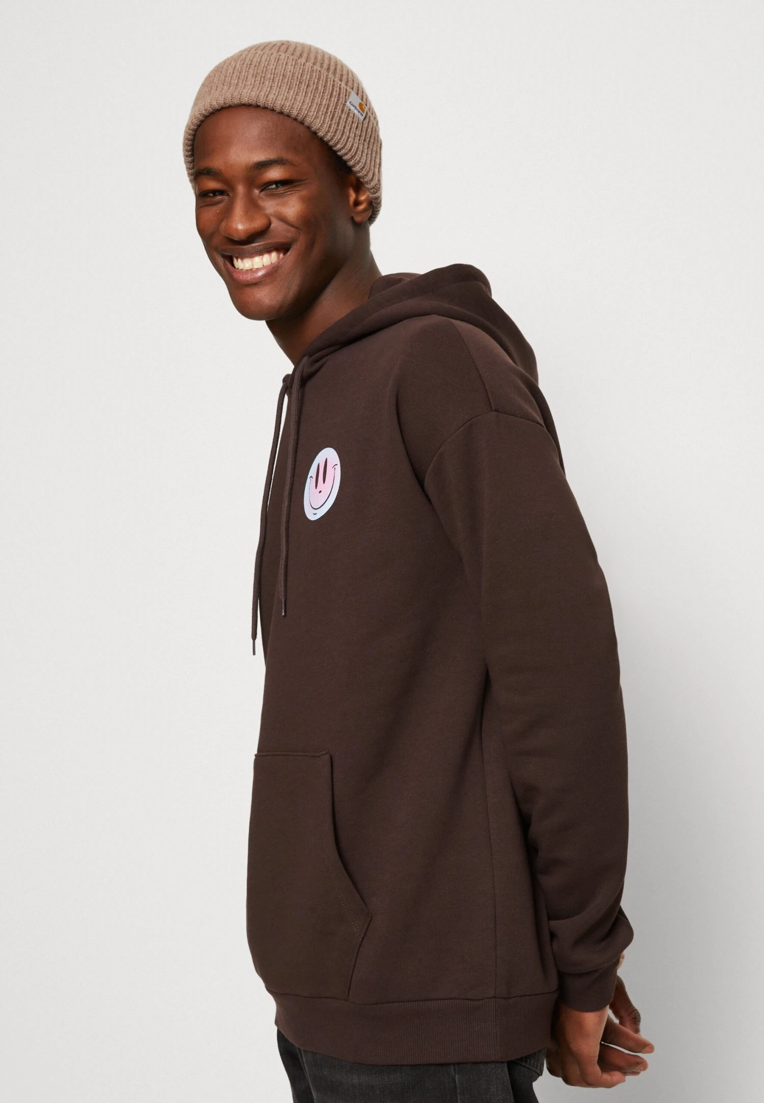 YOURTURN Unisex - Hoodie - Brown - Afbeelding 4