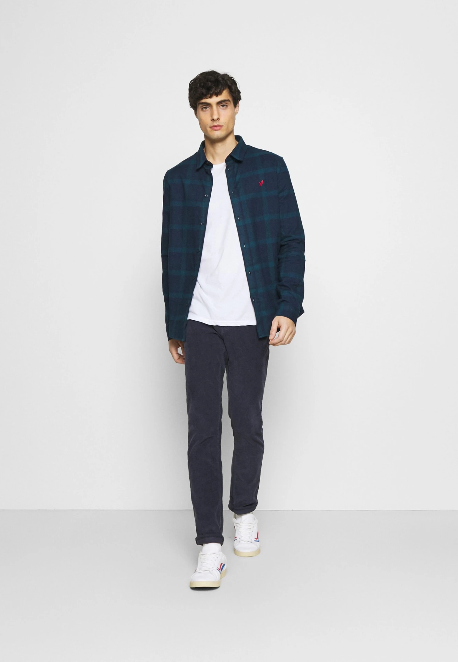 Pier One Overhemd - Dark Blue/Teal - Afbeelding 2