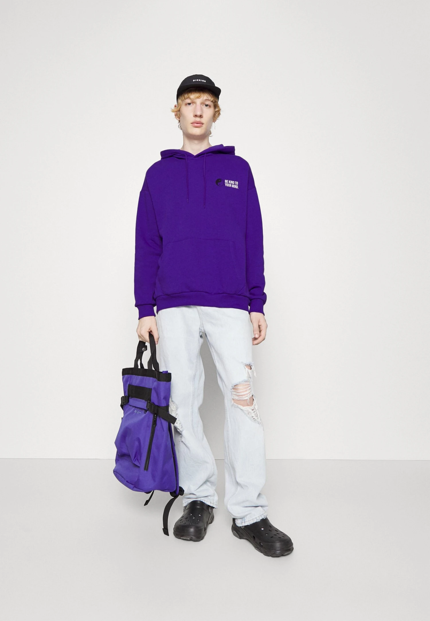 YOURTURN Kindness Hoodie - Sweater - Purple - Afbeelding 2