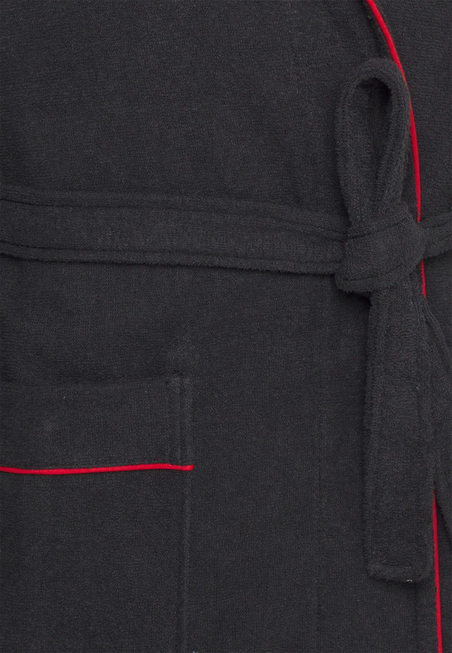 Pier One Badjas - Black/Red - Afbeelding 3