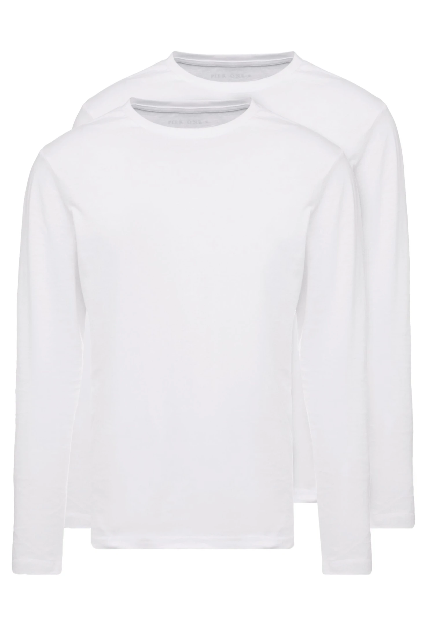 Pier One 2 Pack - Longsleeve - White