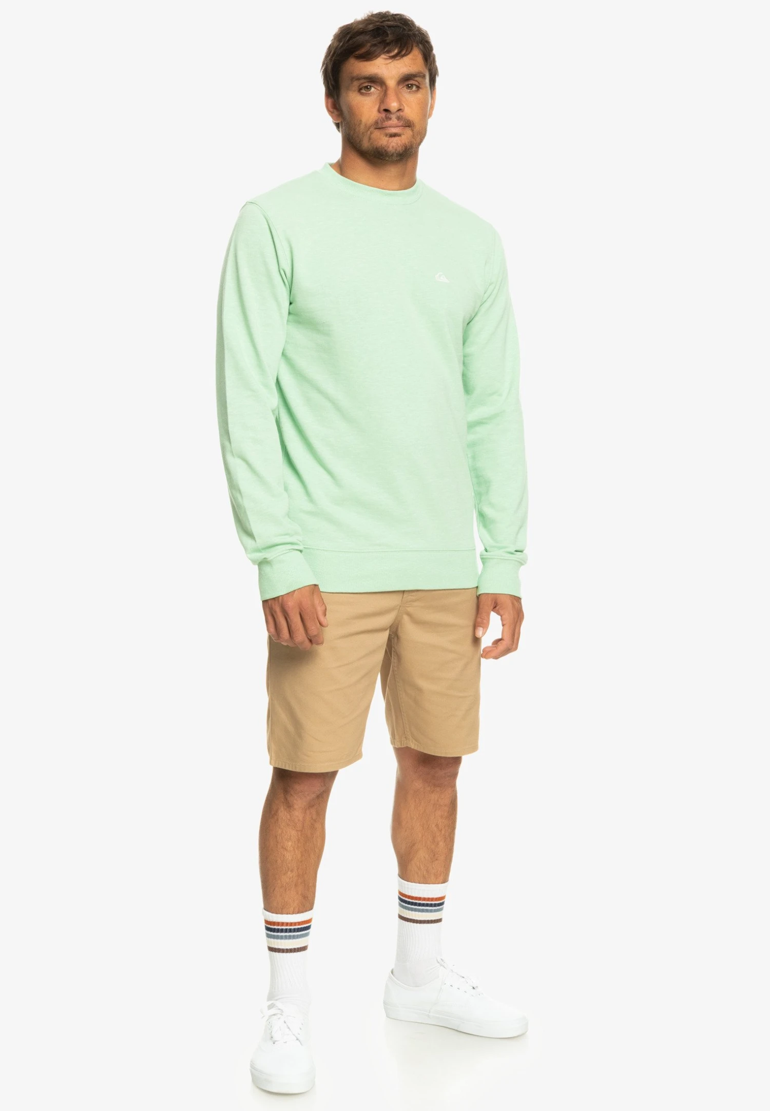 Quiksilver Bayrise Eqyft04763 - Sweater - Sprucestone Bayrise - Afbeelding 2