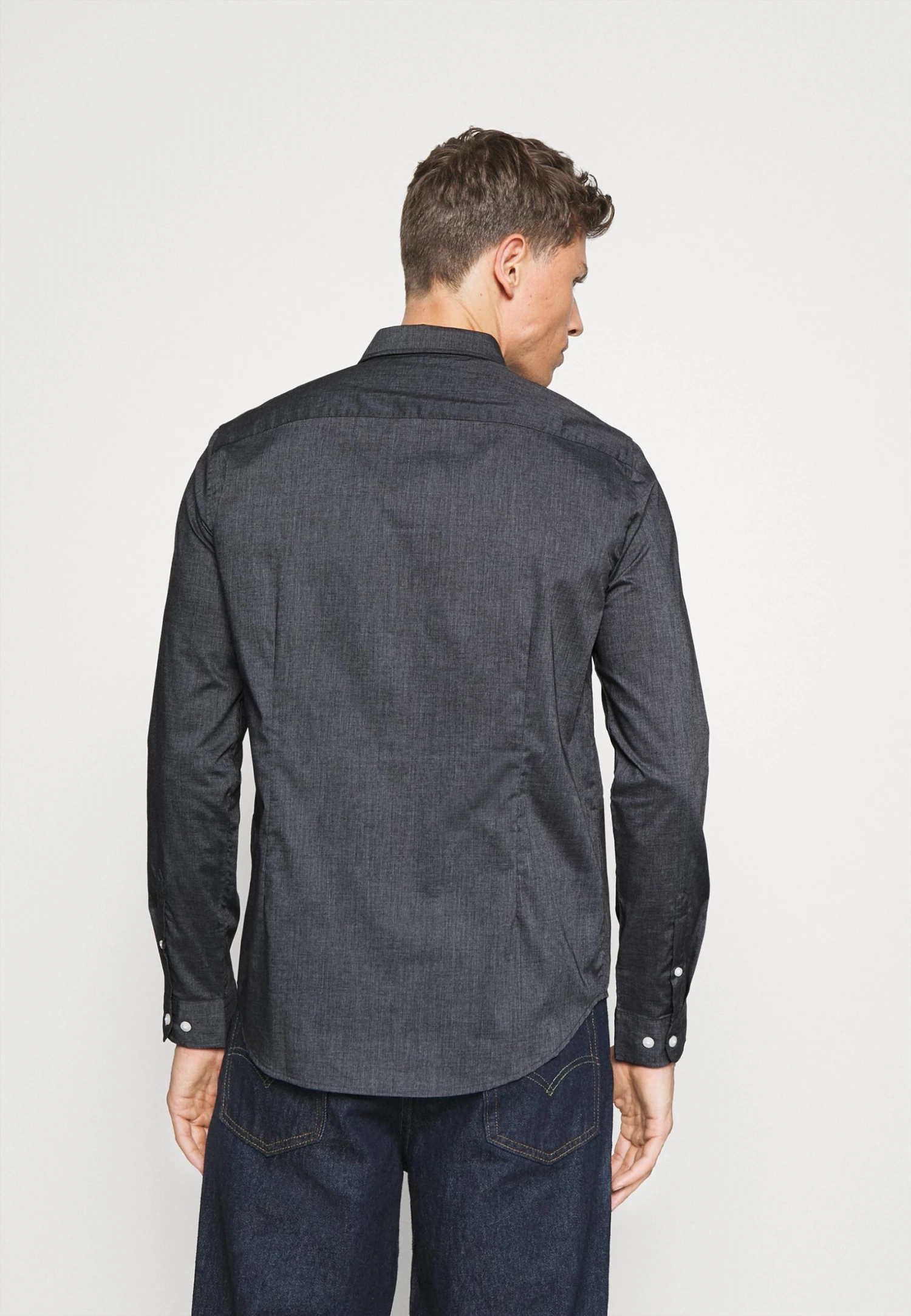 Pier One Overhemd -Blue Grey - Afbeelding 4