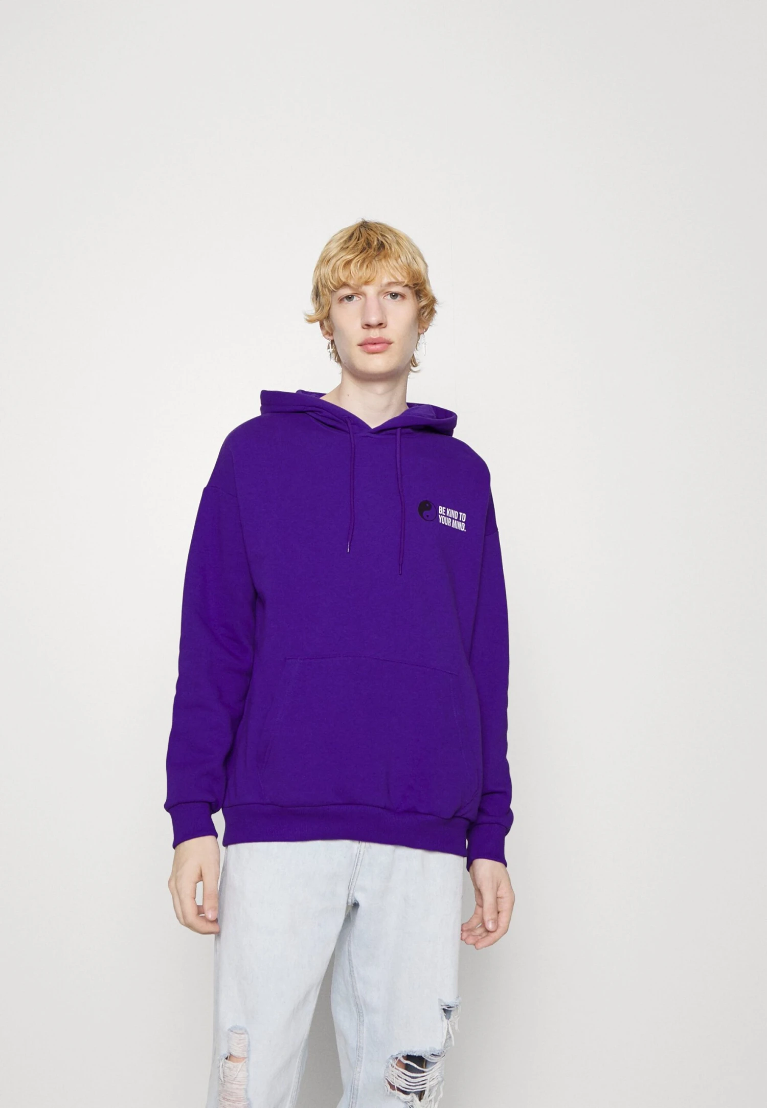 YOURTURN Kindness Hoodie - Sweater - Purple - Afbeelding 3
