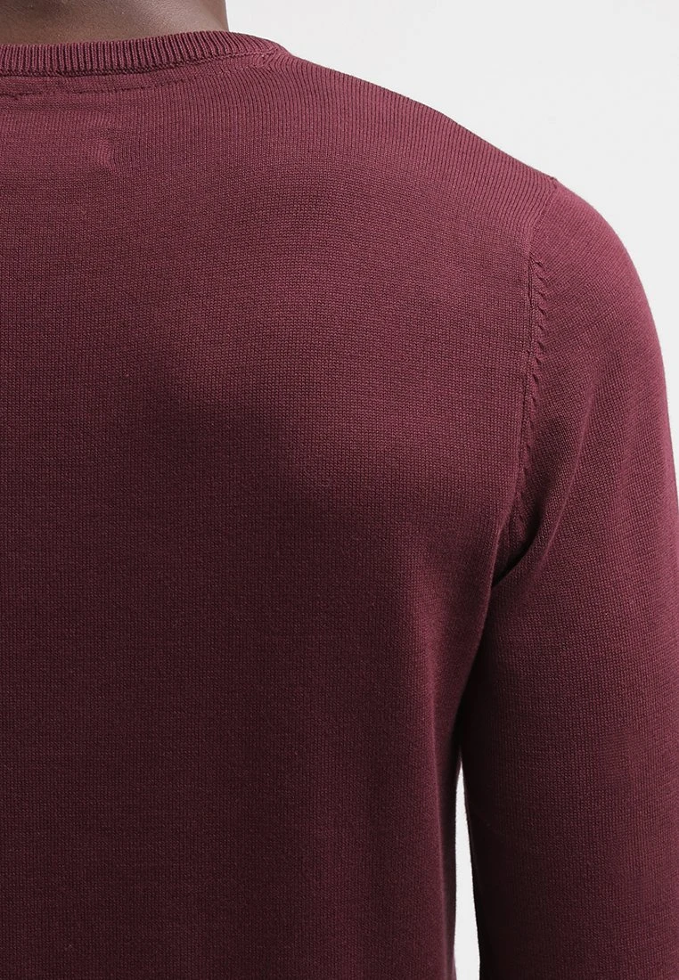 Pier One Basic Crewneck - Trui - Bordeaux - Afbeelding 5