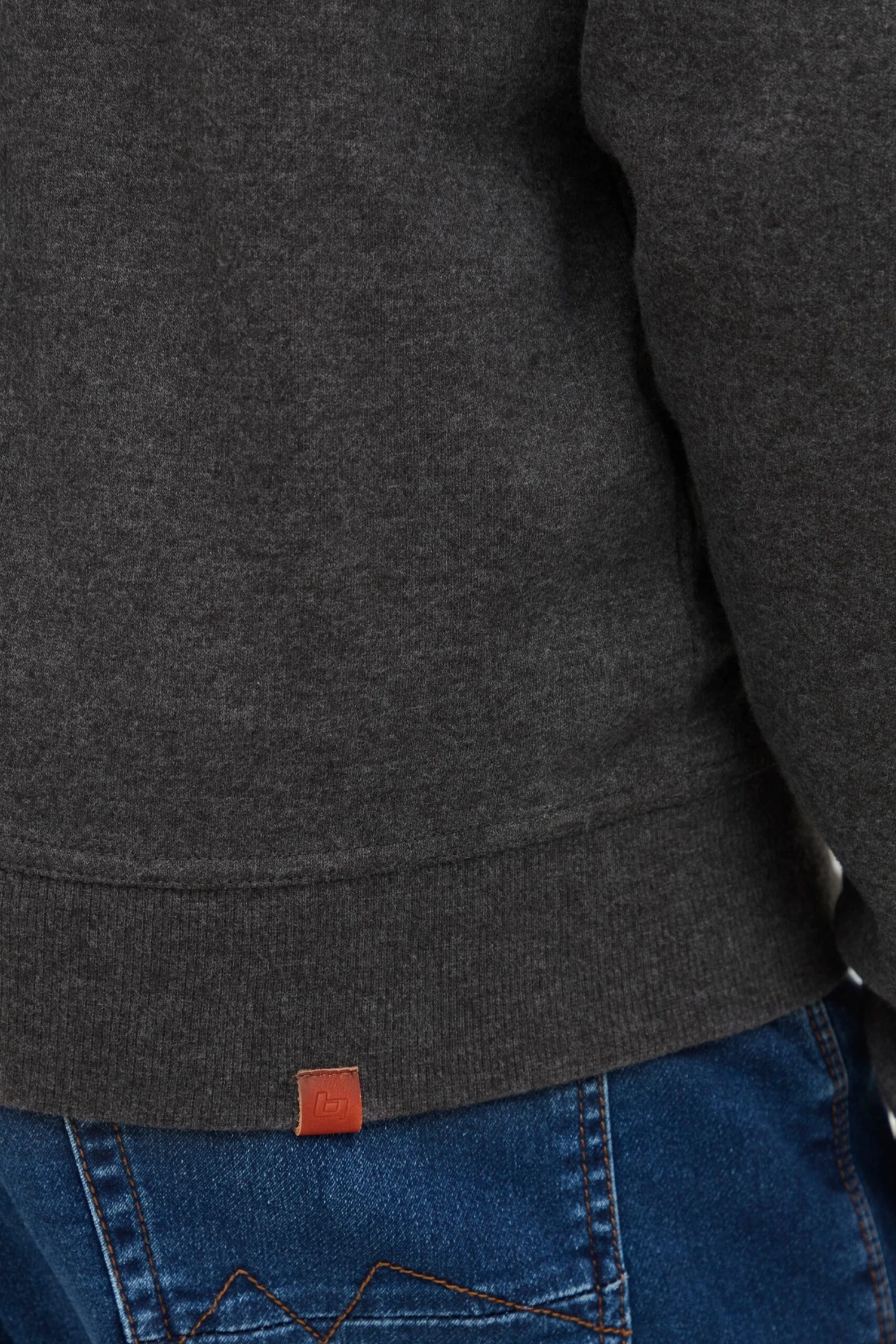 Blend Bhspeedy - Sweater Met Rits - Charcoal - Afbeelding 6