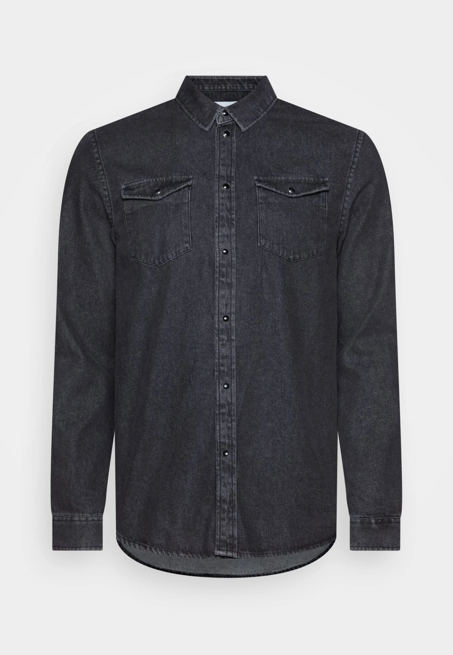 Pier One Denim - Overhemd - Black