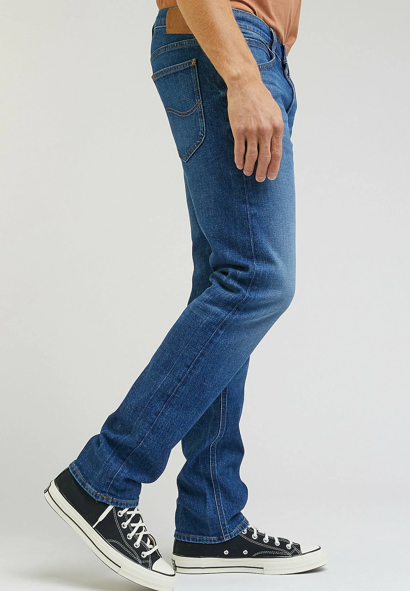 Lee Daren Zip Fly - Straight Leg Jeans - Blue Denim - Afbeelding 4