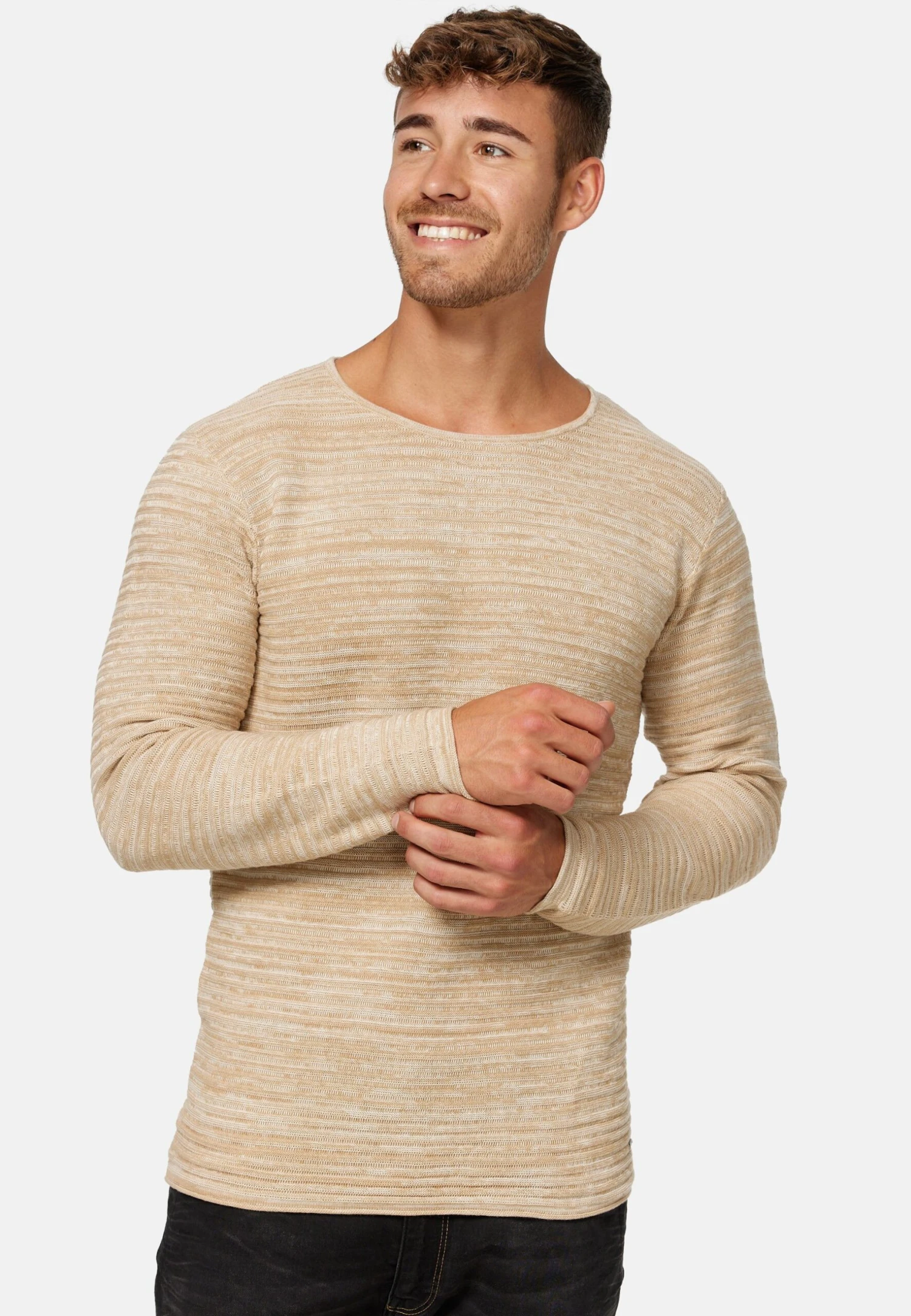 Indicode Jeans Trui - Cornstalk