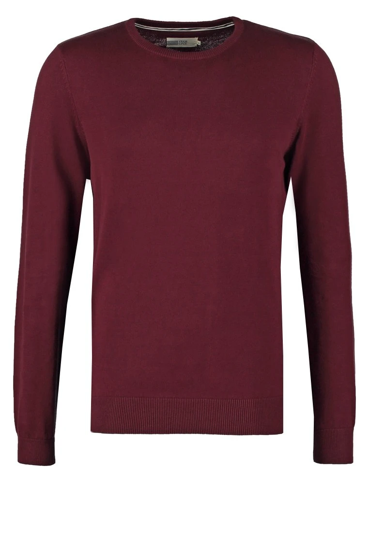 Pier One Basic Crewneck - Trui - Bordeaux - Afbeelding 6