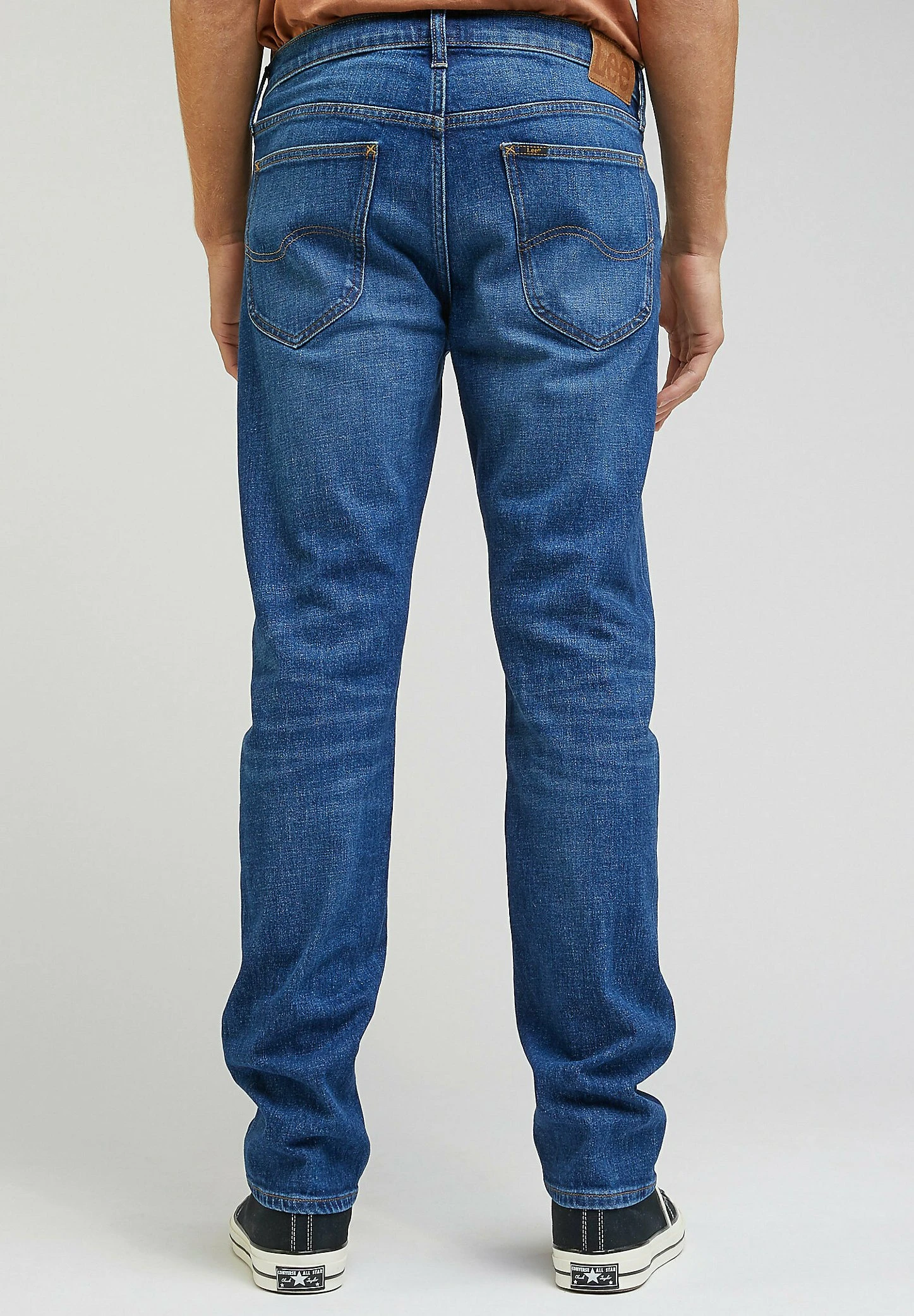 Lee Daren Zip Fly - Straight Leg Jeans - Blue Denim - Afbeelding 2