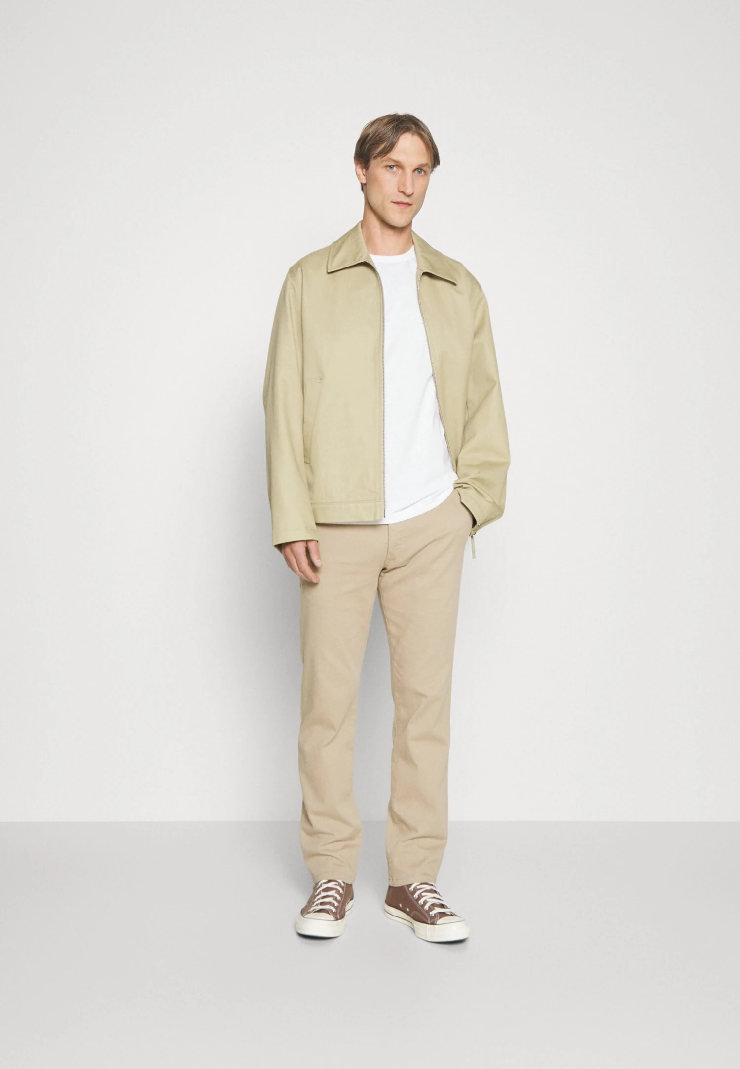 Pier One 2 Pack - Chino - Dark Grey/Beige