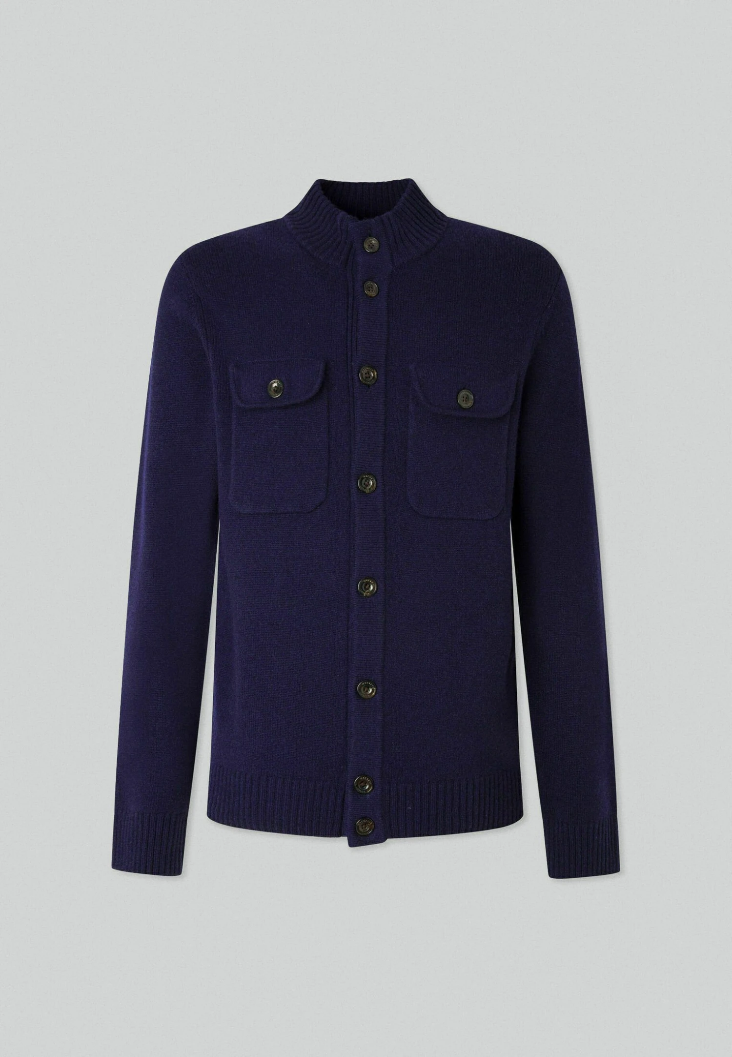 Hackett London Chest Pocket Fb - Vest - Navy - Afbeelding 6