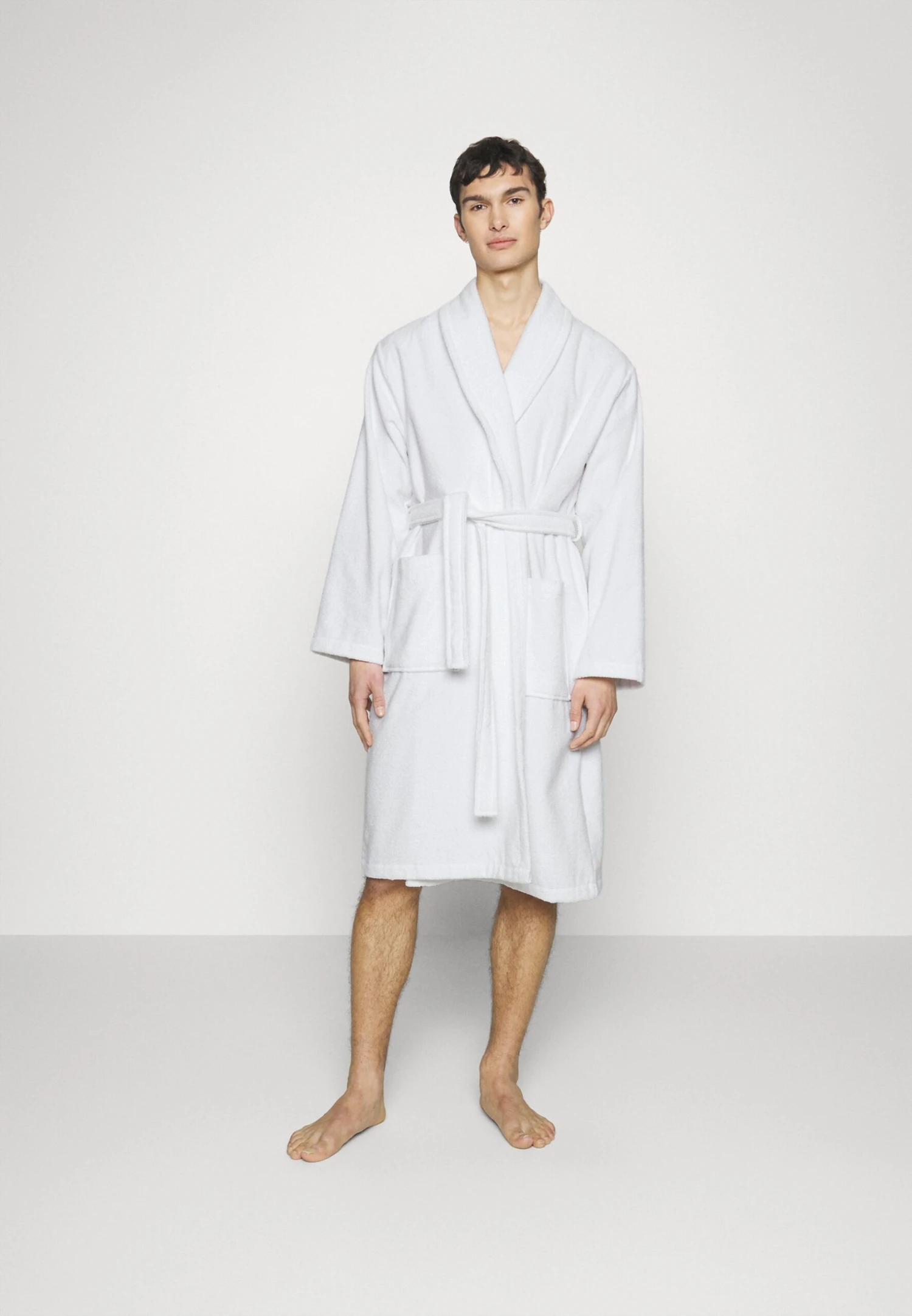 Pier One Shawl Towel Bathrobe - Badjas - White - Afbeelding 2