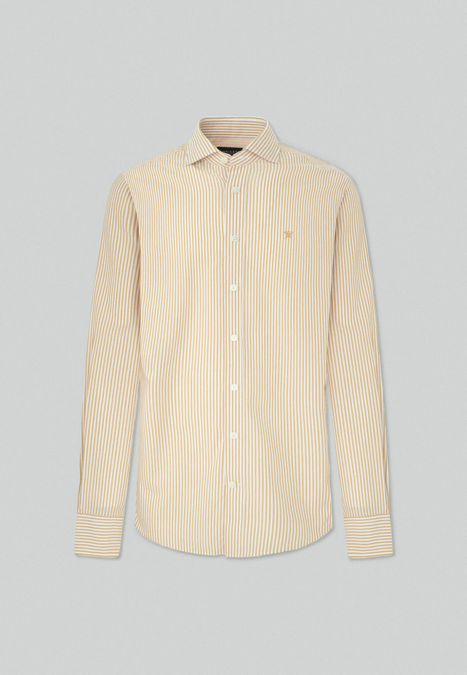 Hackett London Essential Bengal Stripe - Overhemd - White Yelow - Afbeelding 6