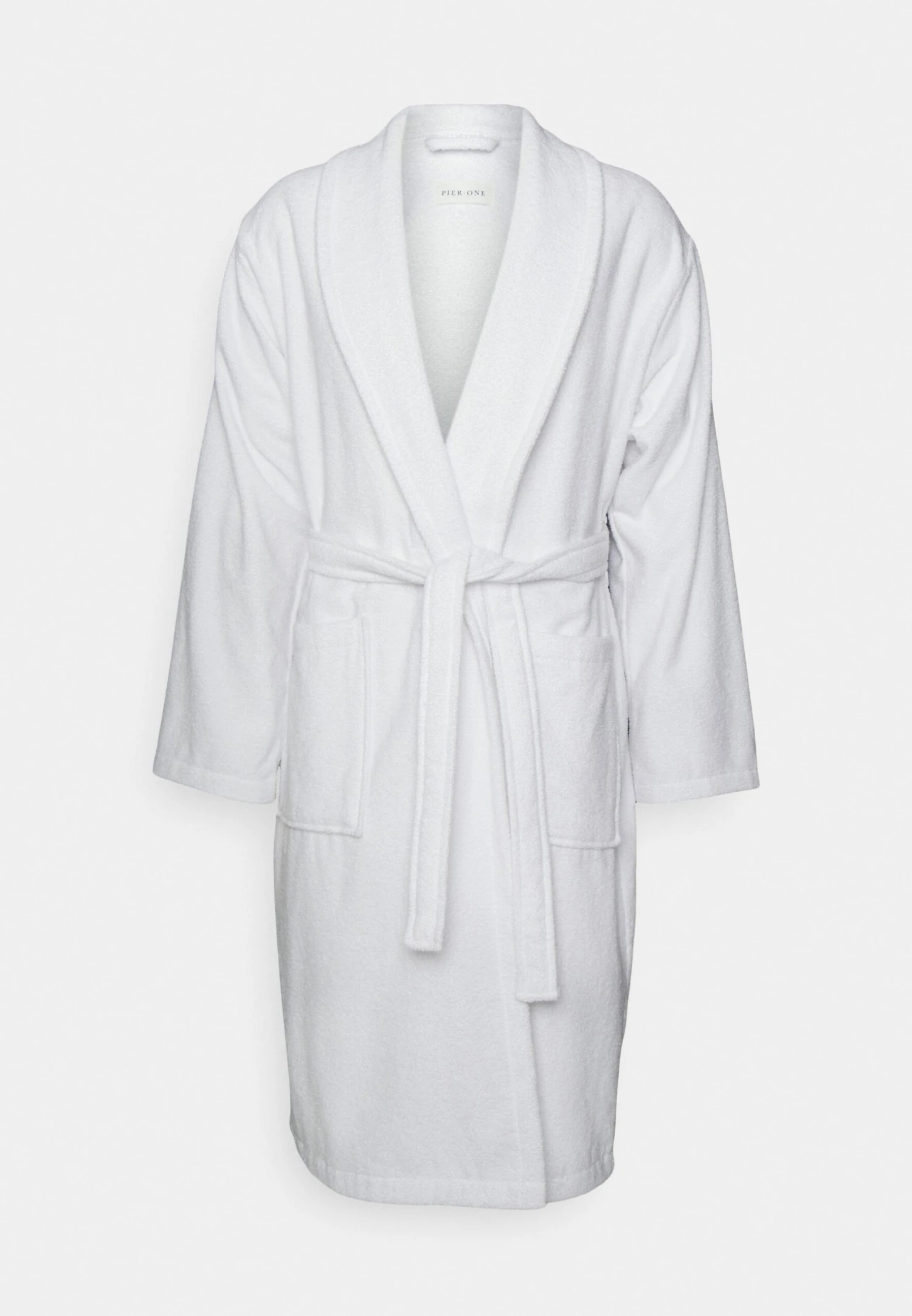 Pier One Shawl Towel Bathrobe - Badjas - White - Afbeelding 5