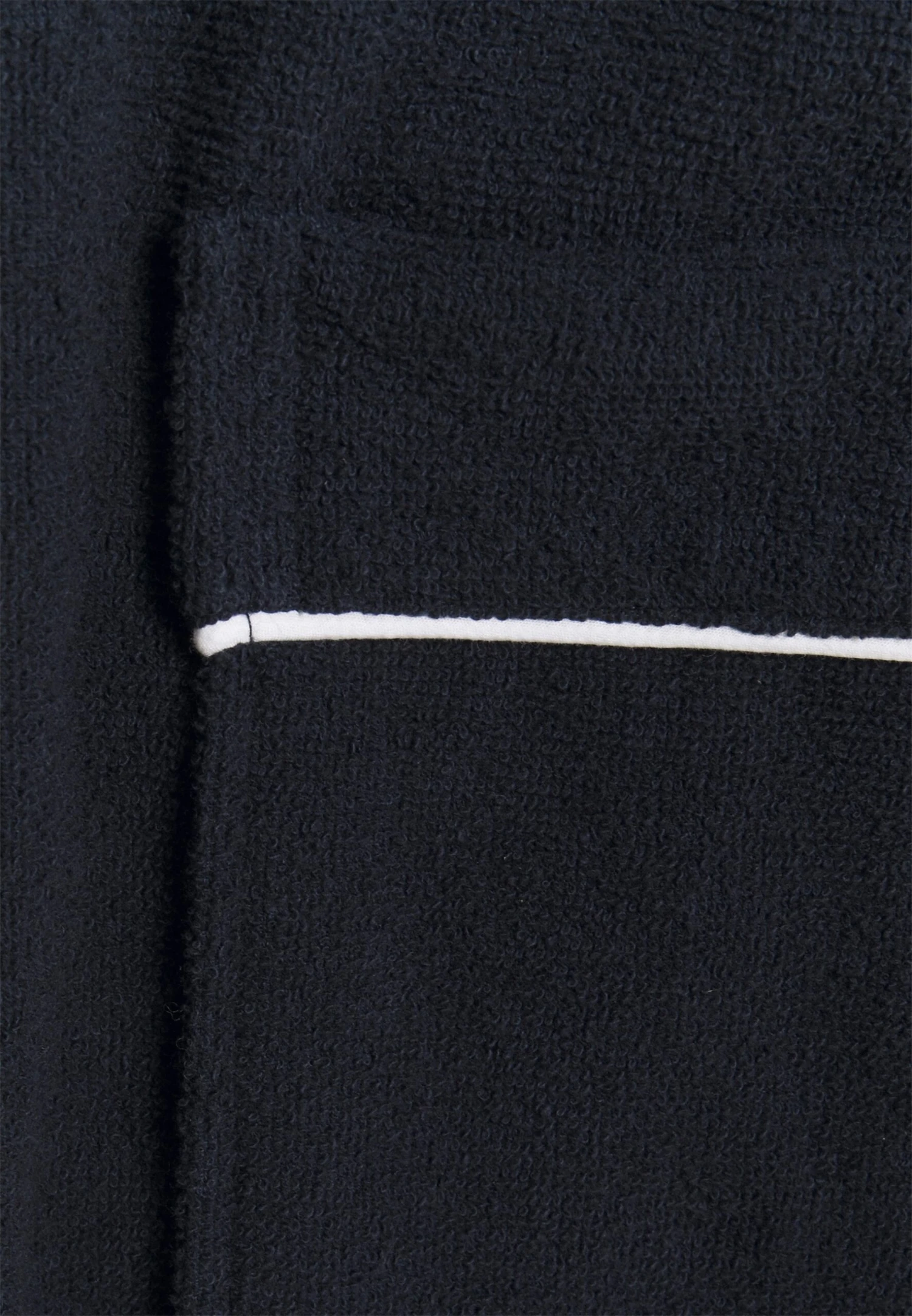 Pier One Badjas - Dark Blue/White - Afbeelding 3