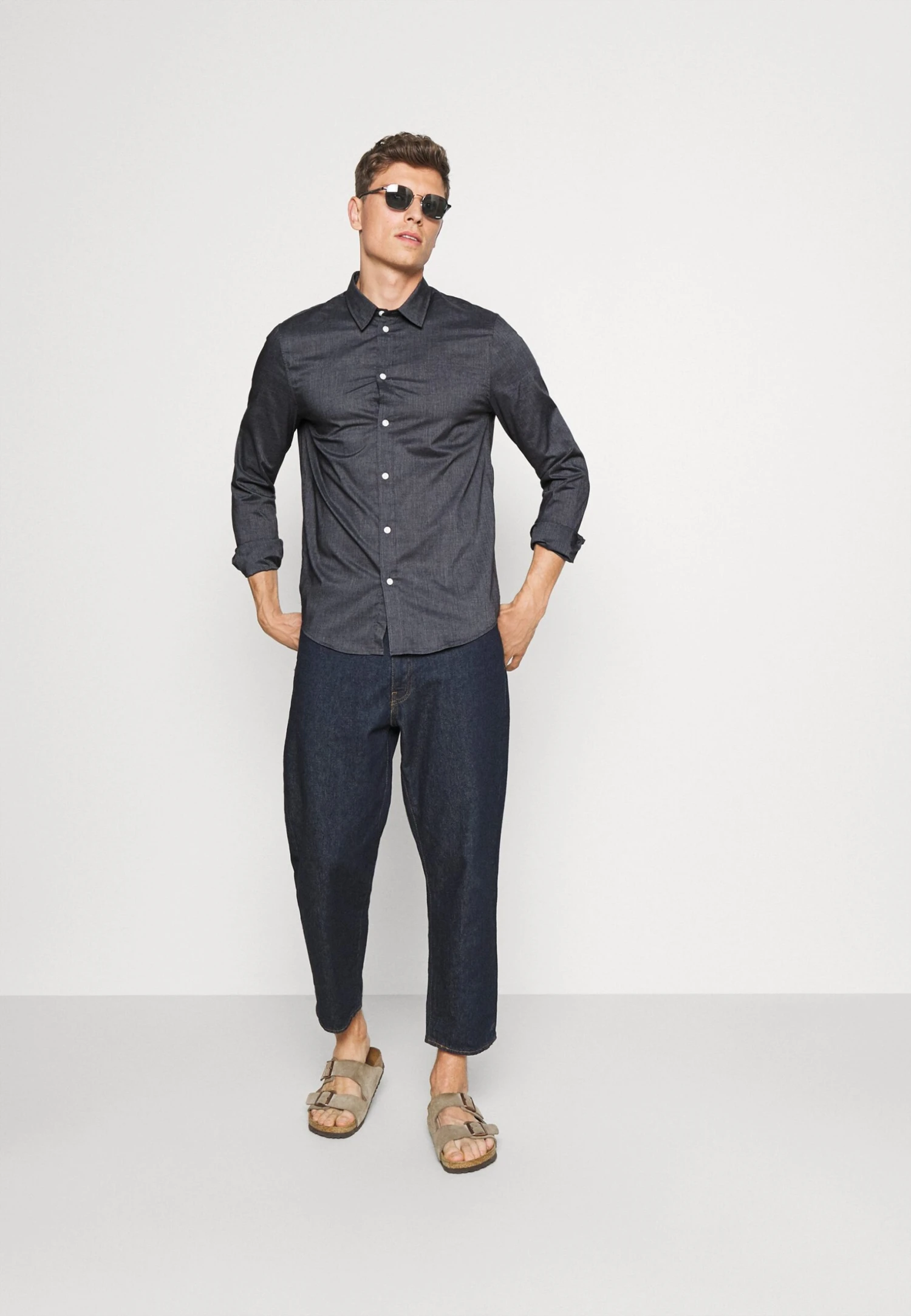 Pier One Overhemd -Blue Grey - Afbeelding 2