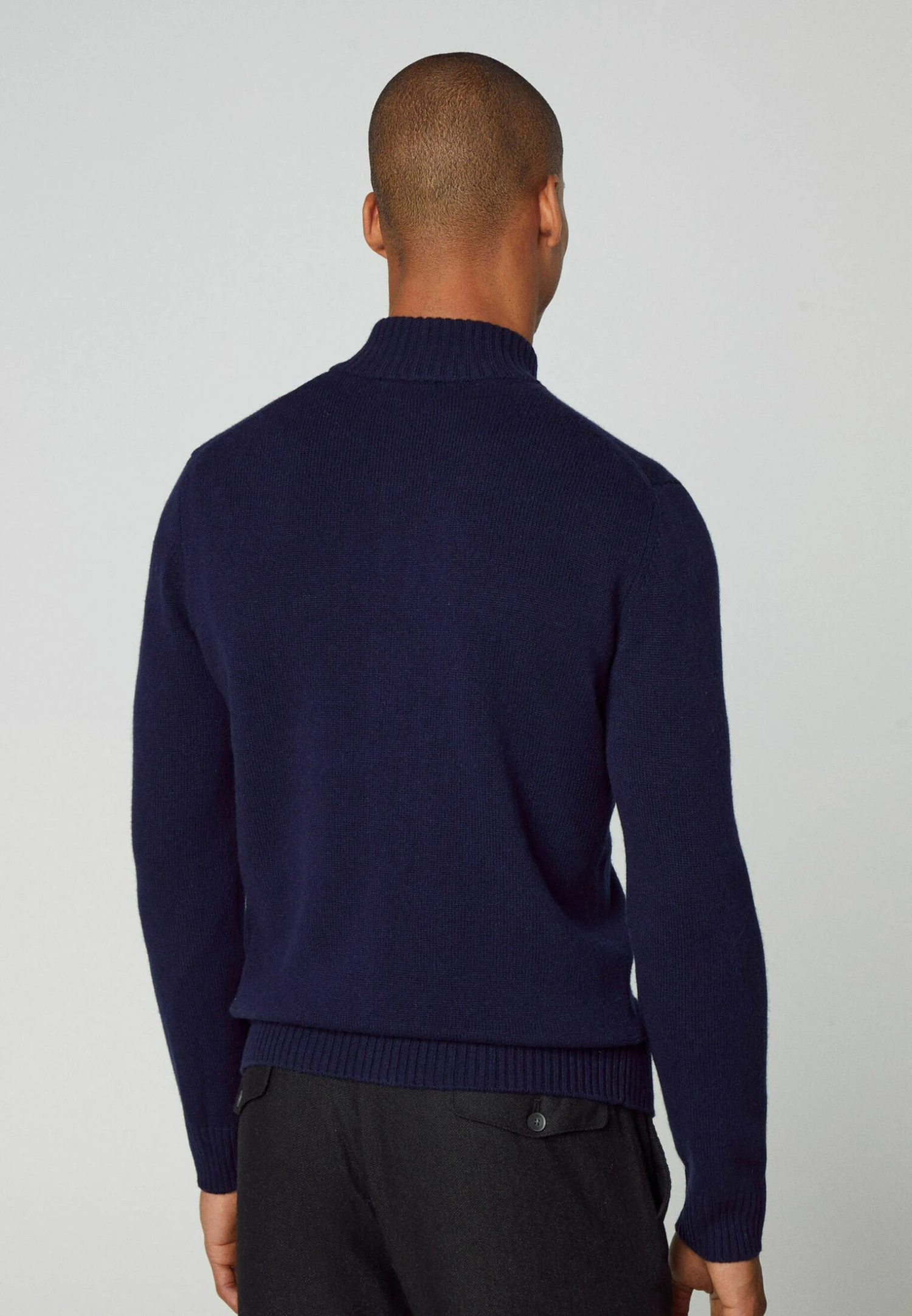 Hackett London Chest Pocket Fb - Vest - Navy - Afbeelding 3