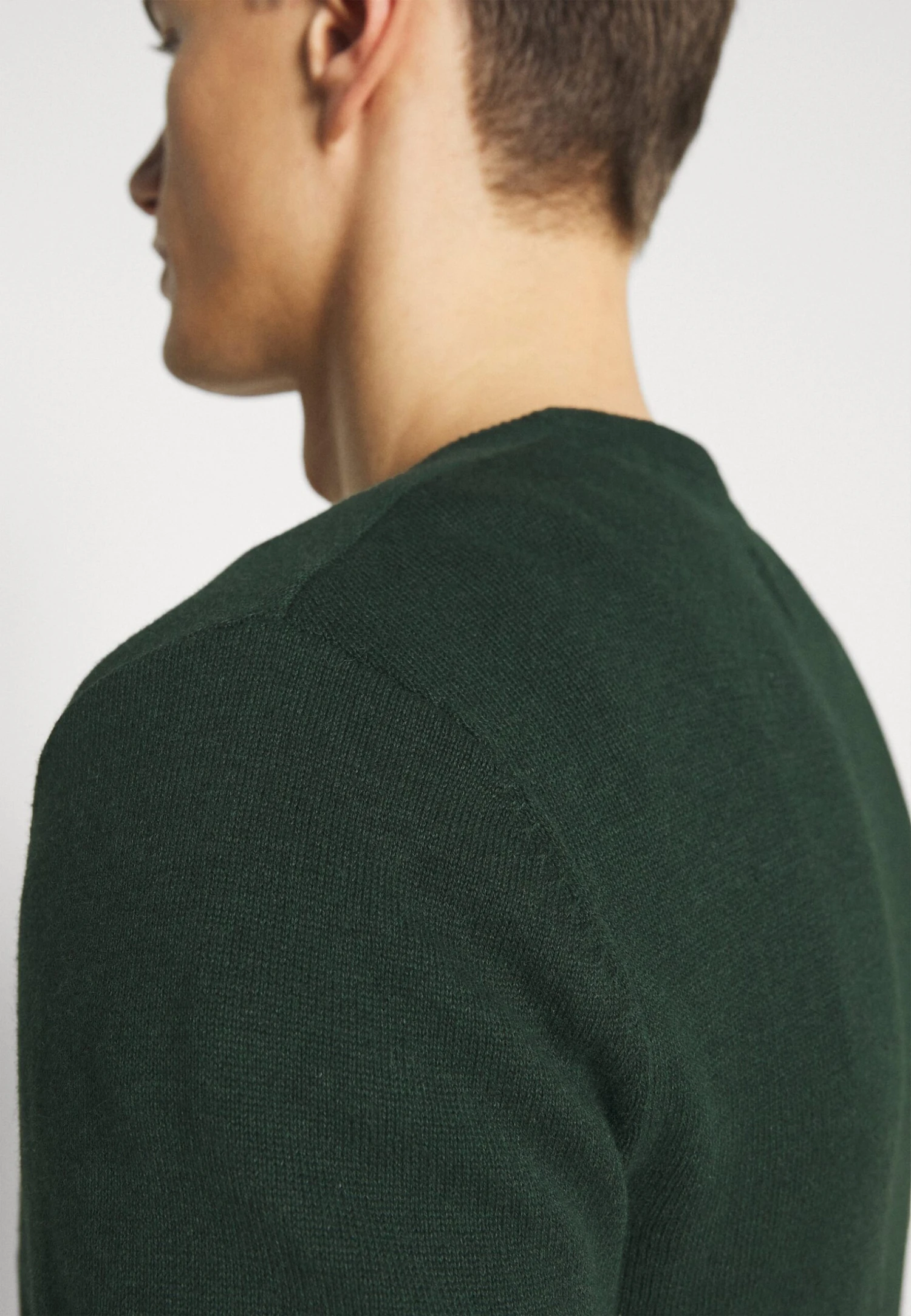 Pier One Basic Crewneck - Trui - Mottled Dark Green - Afbeelding 5