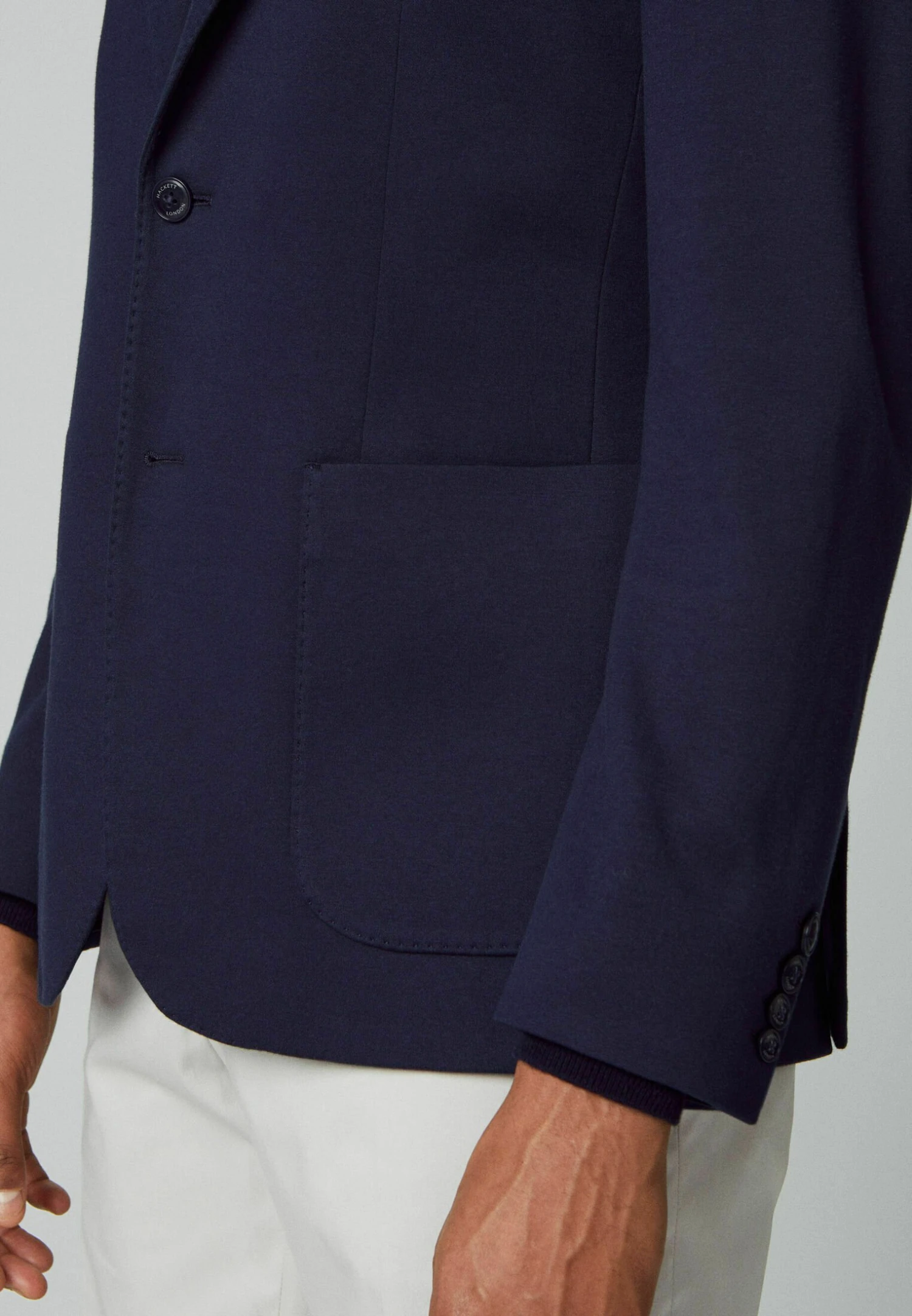 Hackett London Sports W Hooded Bib - Blazer - Navy Blue - Afbeelding 6