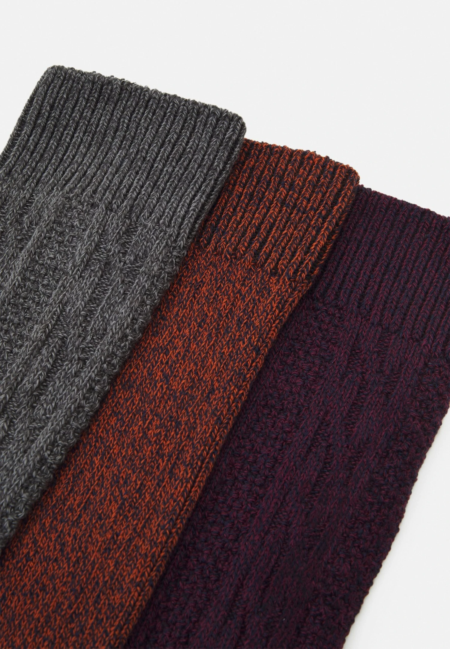 Pier One 3Pack - Sokken - Dark Green/Orange/Bordeaux - Afbeelding 2