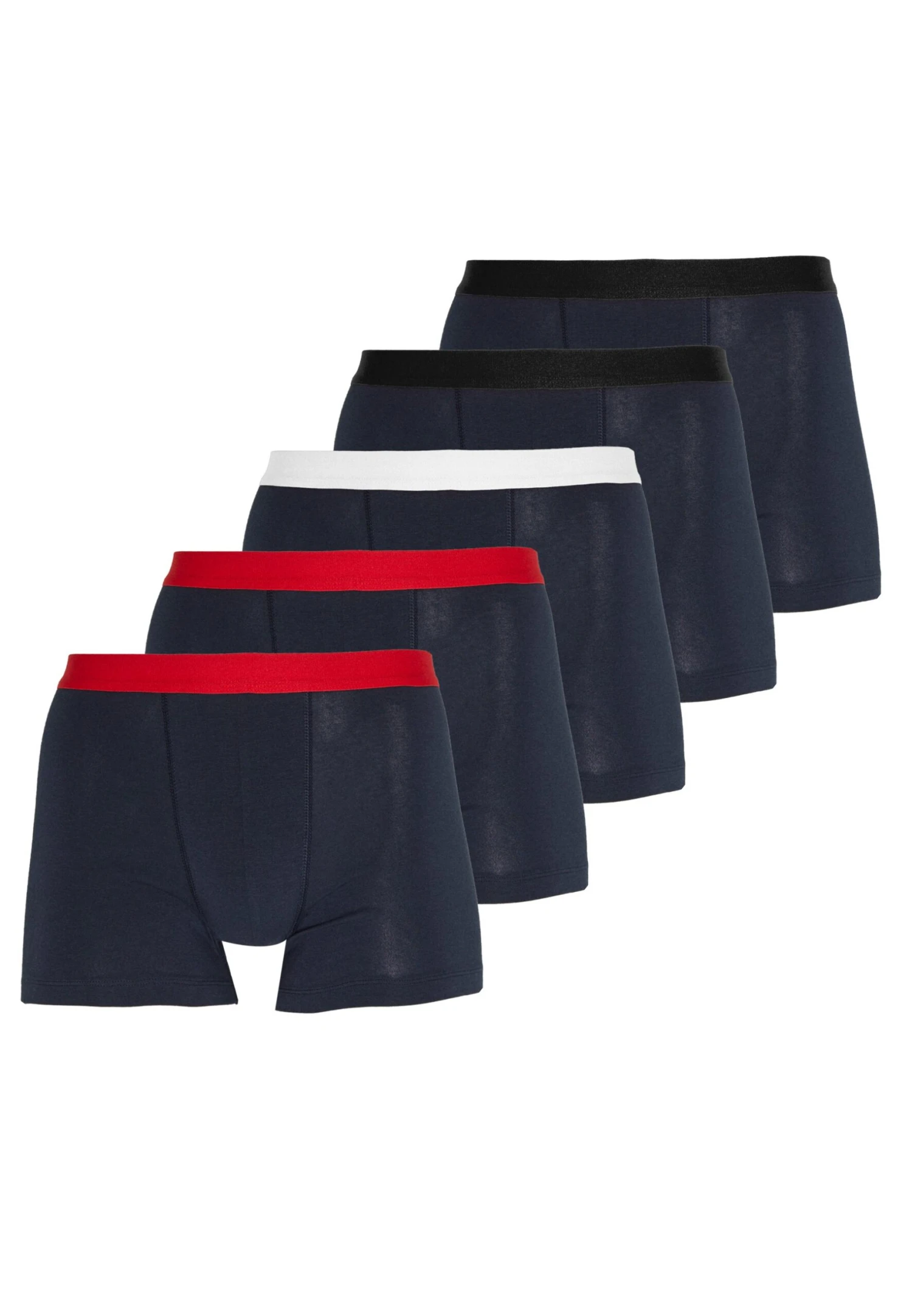 Pier One 5 Pack - Onderbroeken - Dark Blue/Red - Afbeelding 5