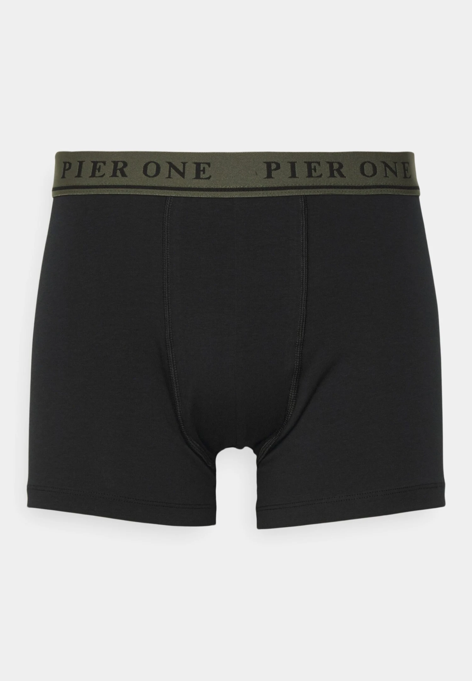 Pier One 5 Pack - Onderbroeken -Black/Khaki - Afbeelding 2