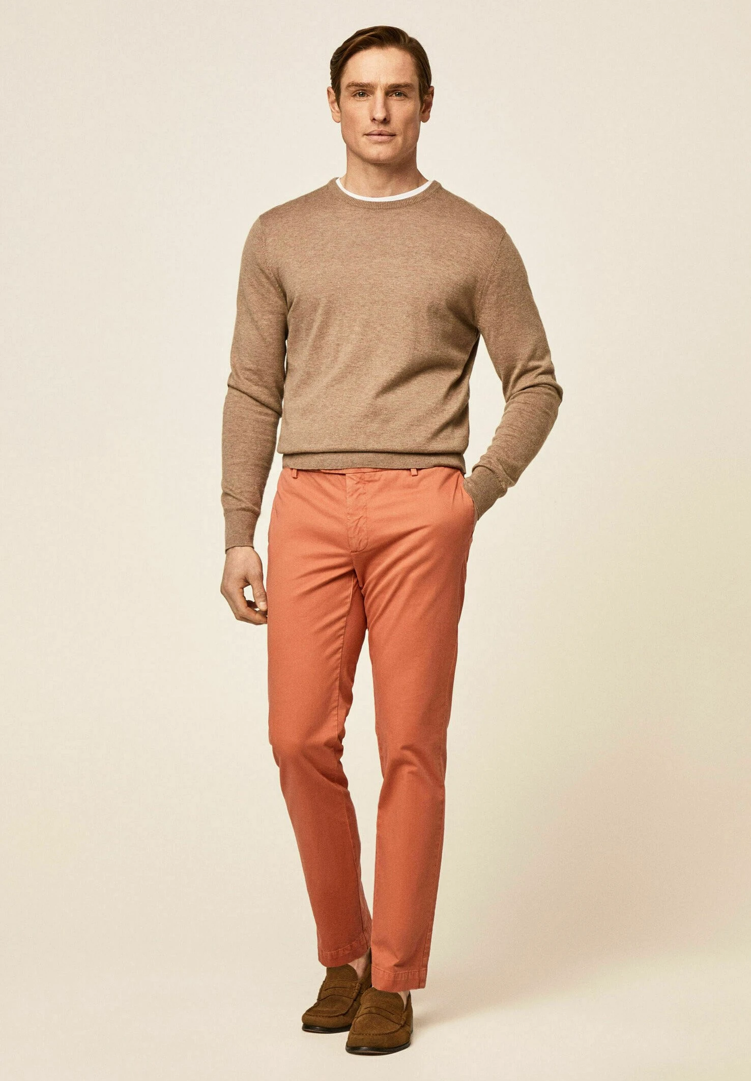 Hackett London Core Kensington - Chino - Orange - Afbeelding 2