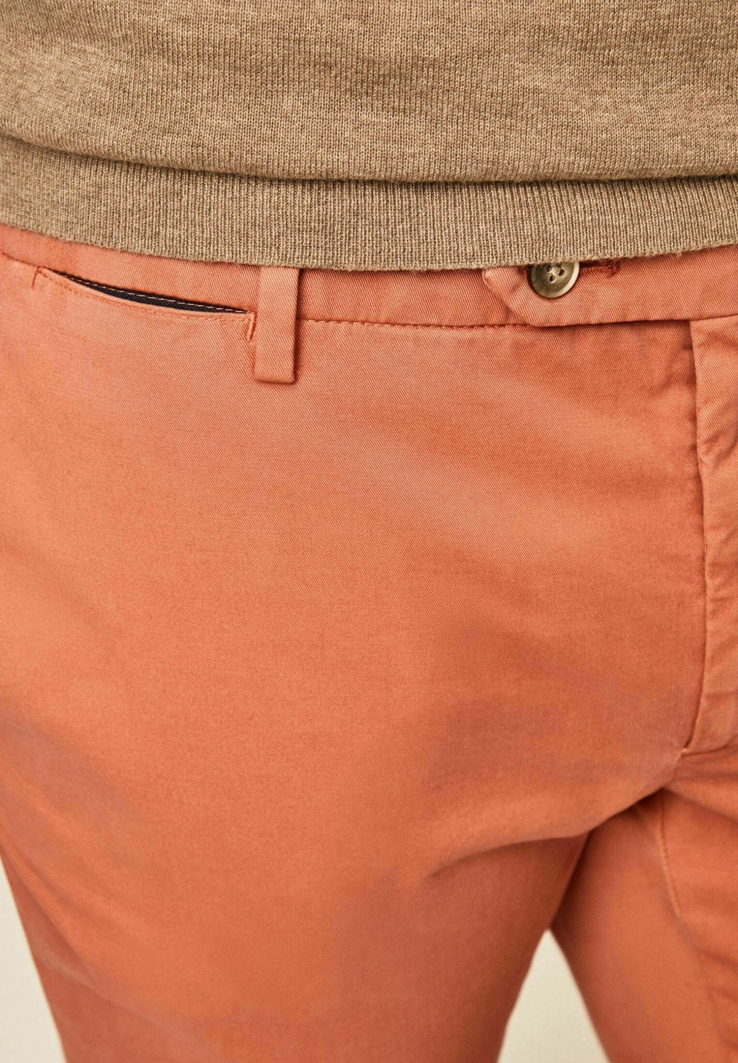 Hackett London Core Kensington - Chino - Orange - Afbeelding 5