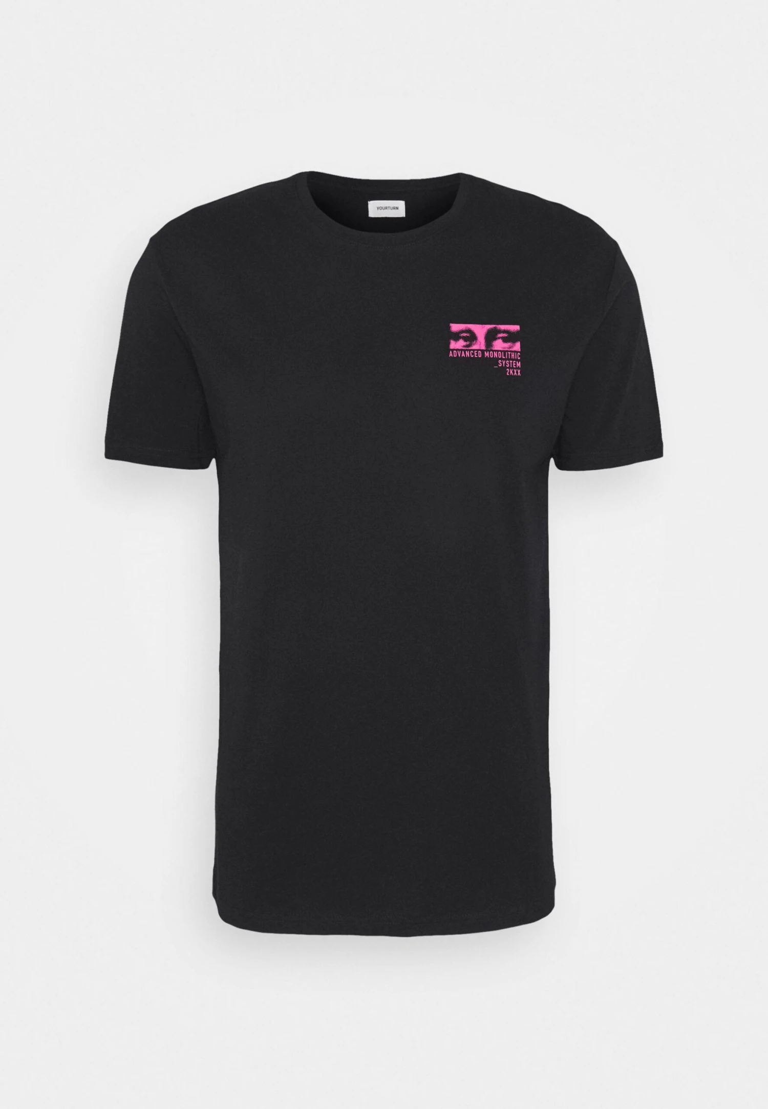 YOURTURN Unisex - T-Shirt Print - Black - Afbeelding 4