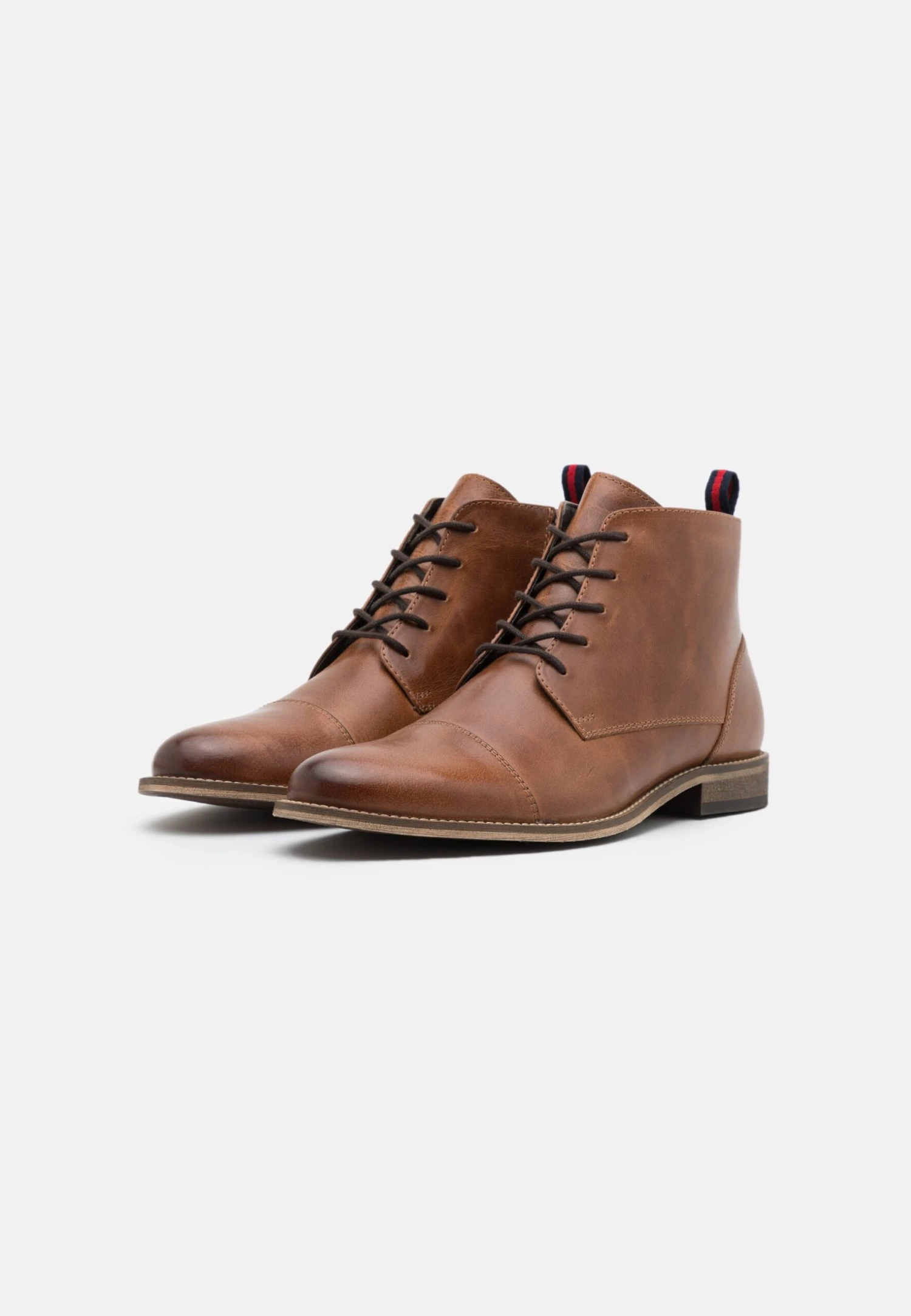 Pier One Leather - Veterboots -Camel - Afbeelding 2