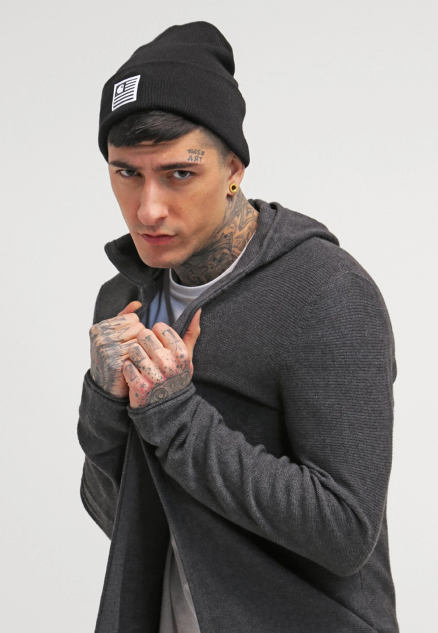 Pier One Vest - Mottled Dark Grey - Afbeelding 4